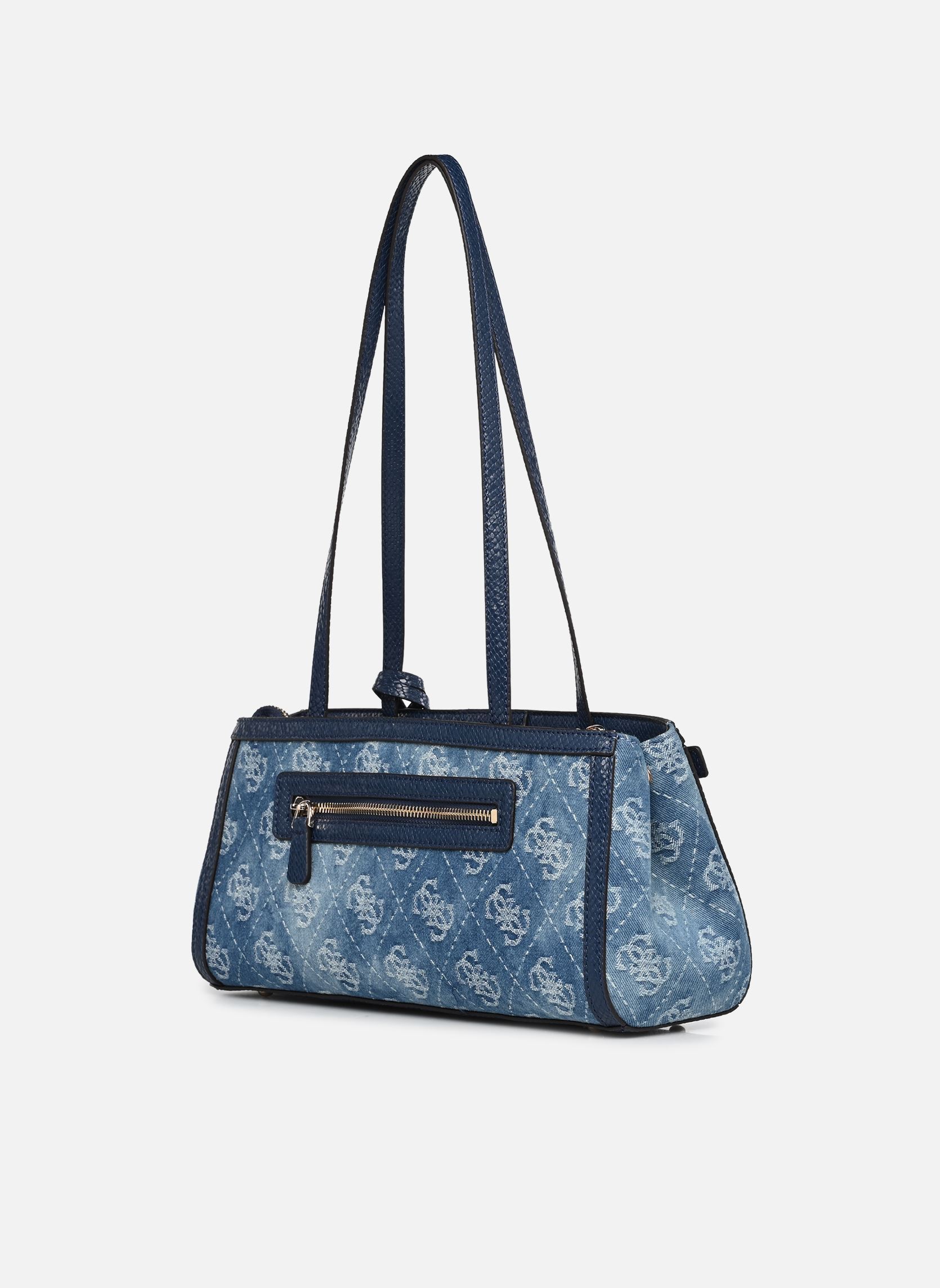 Schoudertassen Dovie Gfriend Shoulder Satchel dames blauw Guess Schoudertassen Dovie Gfriend Shoulder Satchel dames blauw DENIM LOGO