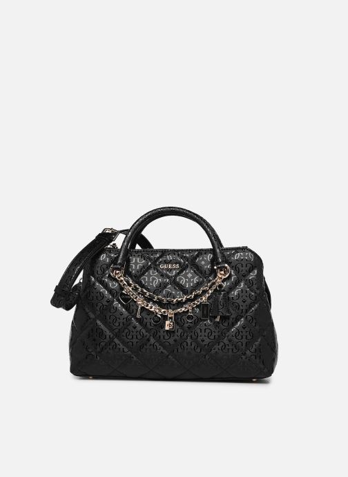 Guess Sacs à main Libby 2 Comp Satchel femme noir