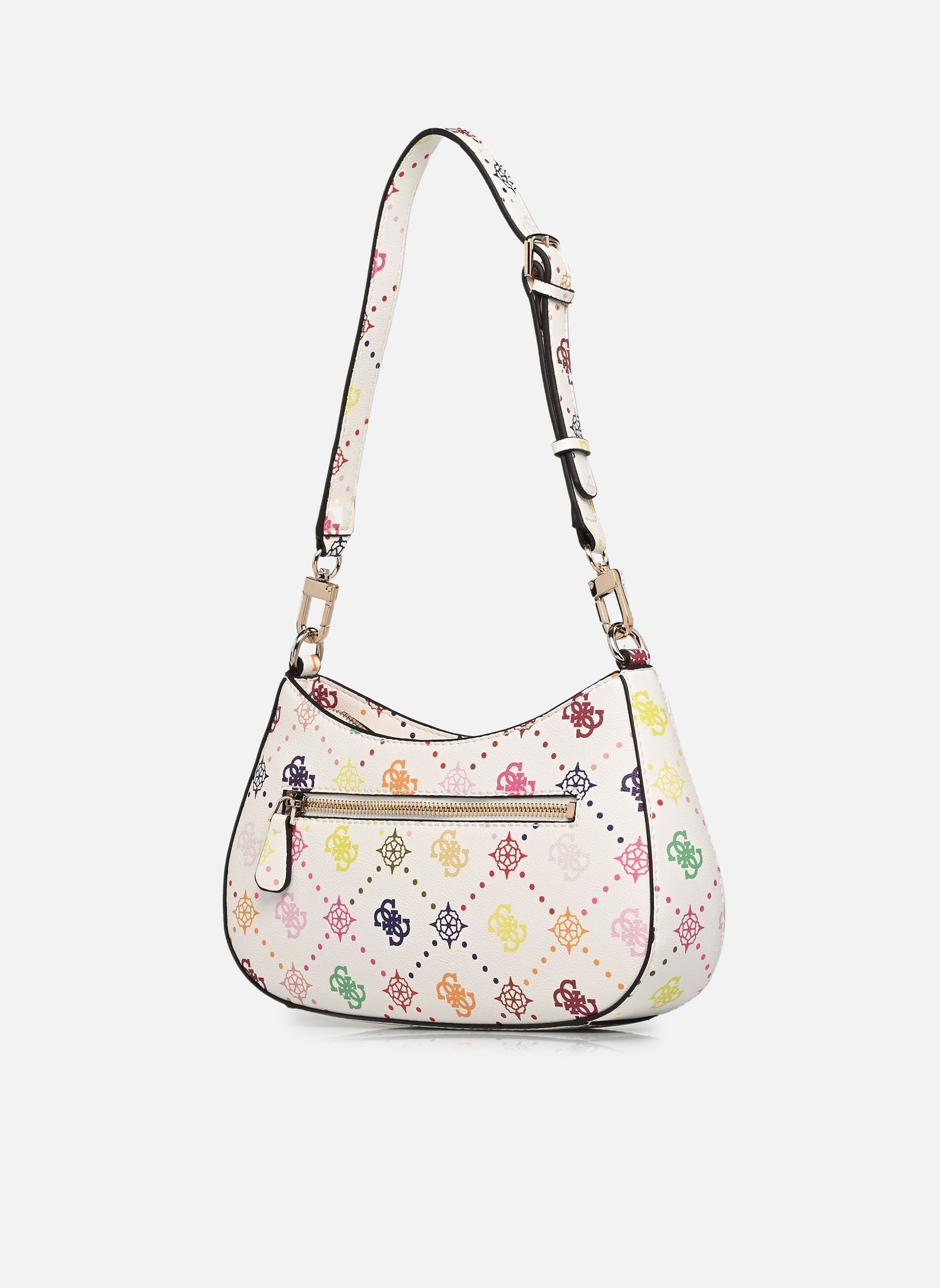 Bolsos Emelie Logo Top Zip Shldr Bag mujer multicolor Guess Bolsos Emelie Logo Top Zip Shldr Bag mujer multicolor MULTI LOGO