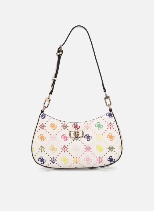 Guess Sacs Emelie Logo Top Zip Shldr Bag femme multicolore
