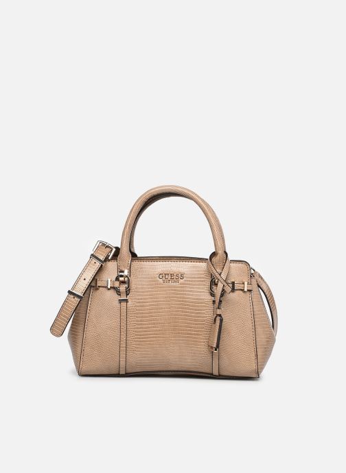 Guess Handtaschen Leona Small Multi Comp Satchel damen beige