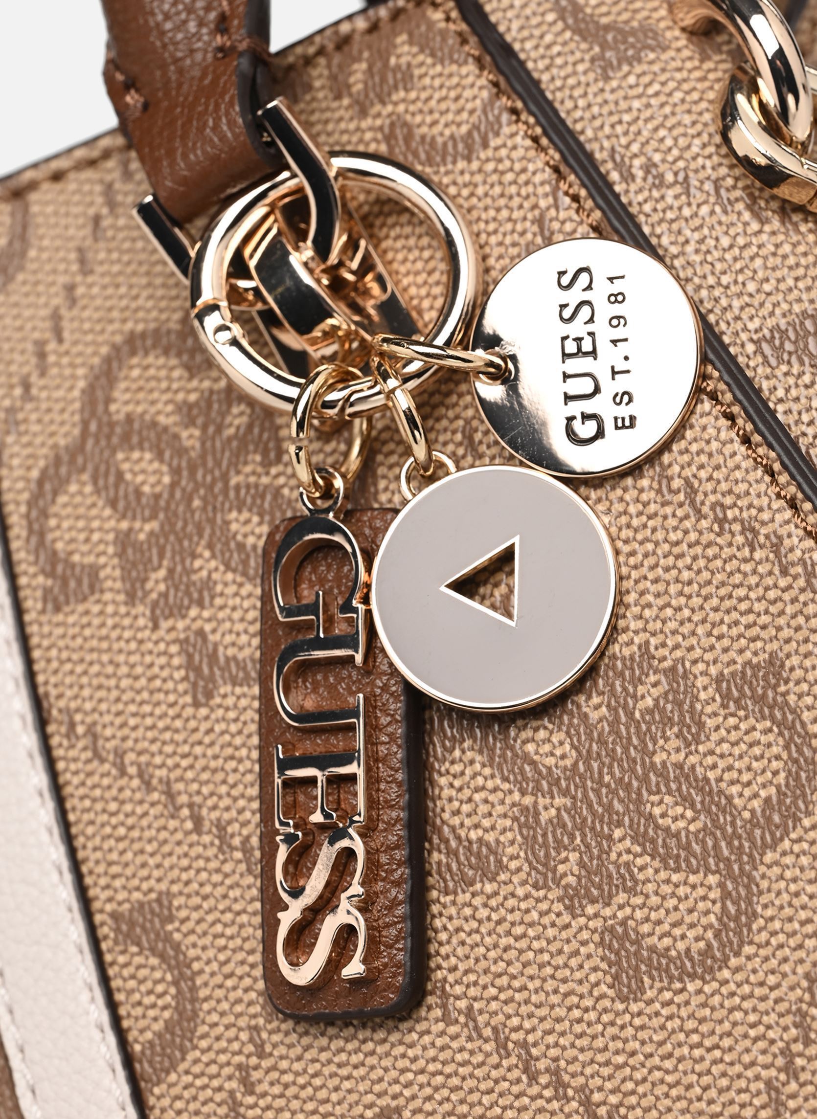 Handtassen Noelle Ii Luxury Satchel N dames bruin Guess Handtassen Noelle Ii Luxury Satchel N dames bruin LATTE LOGO/BROWN