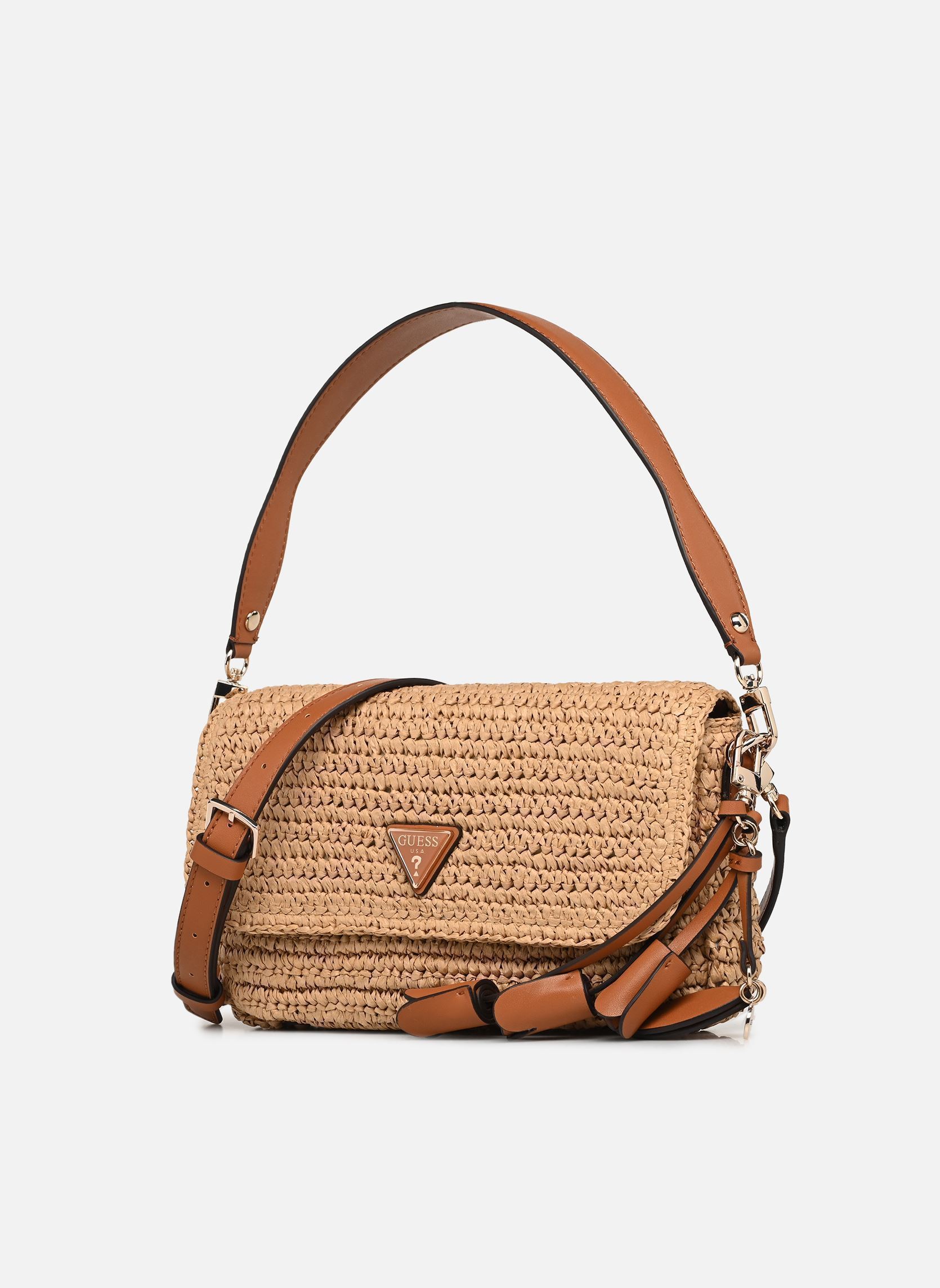 Handtassen Ofelia Flap Shoulder Bag dames bruin Guess Handtassen Ofelia Flap Shoulder Bag dames bruin NATURAL/COGNAC