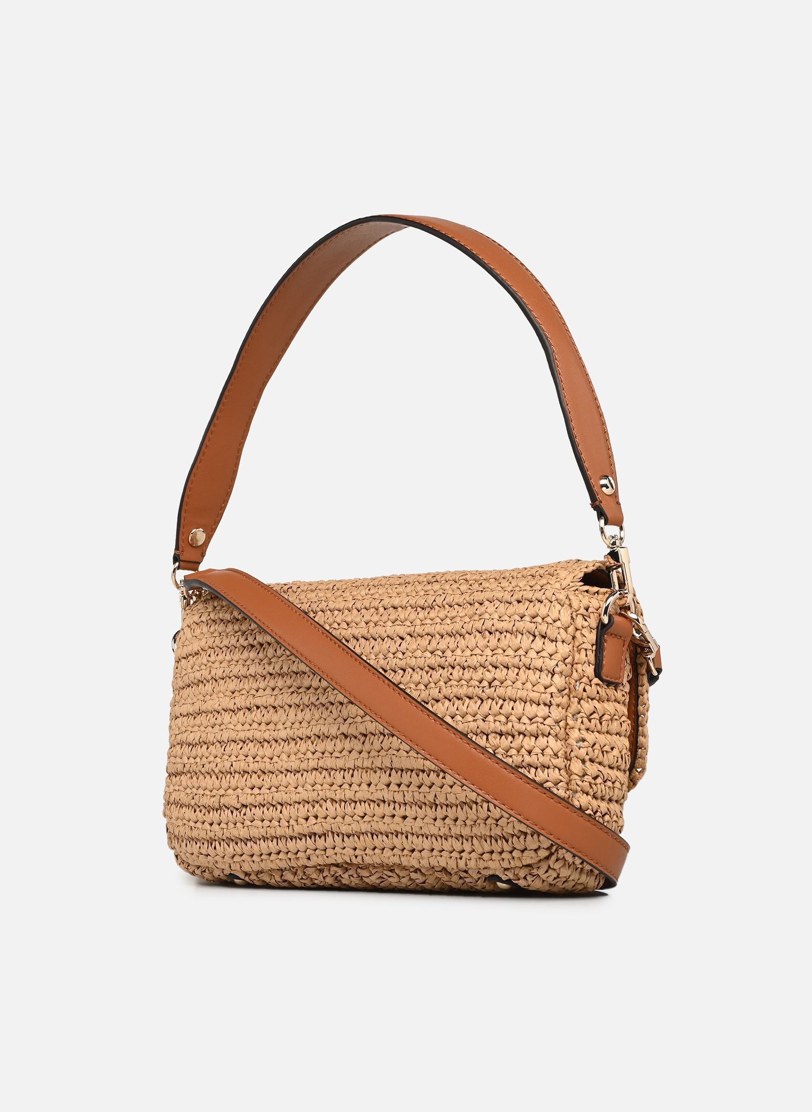 Handtassen Ofelia Flap Shoulder Bag dames bruin Guess Handtassen Ofelia Flap Shoulder Bag dames bruin NATURAL/COGNAC