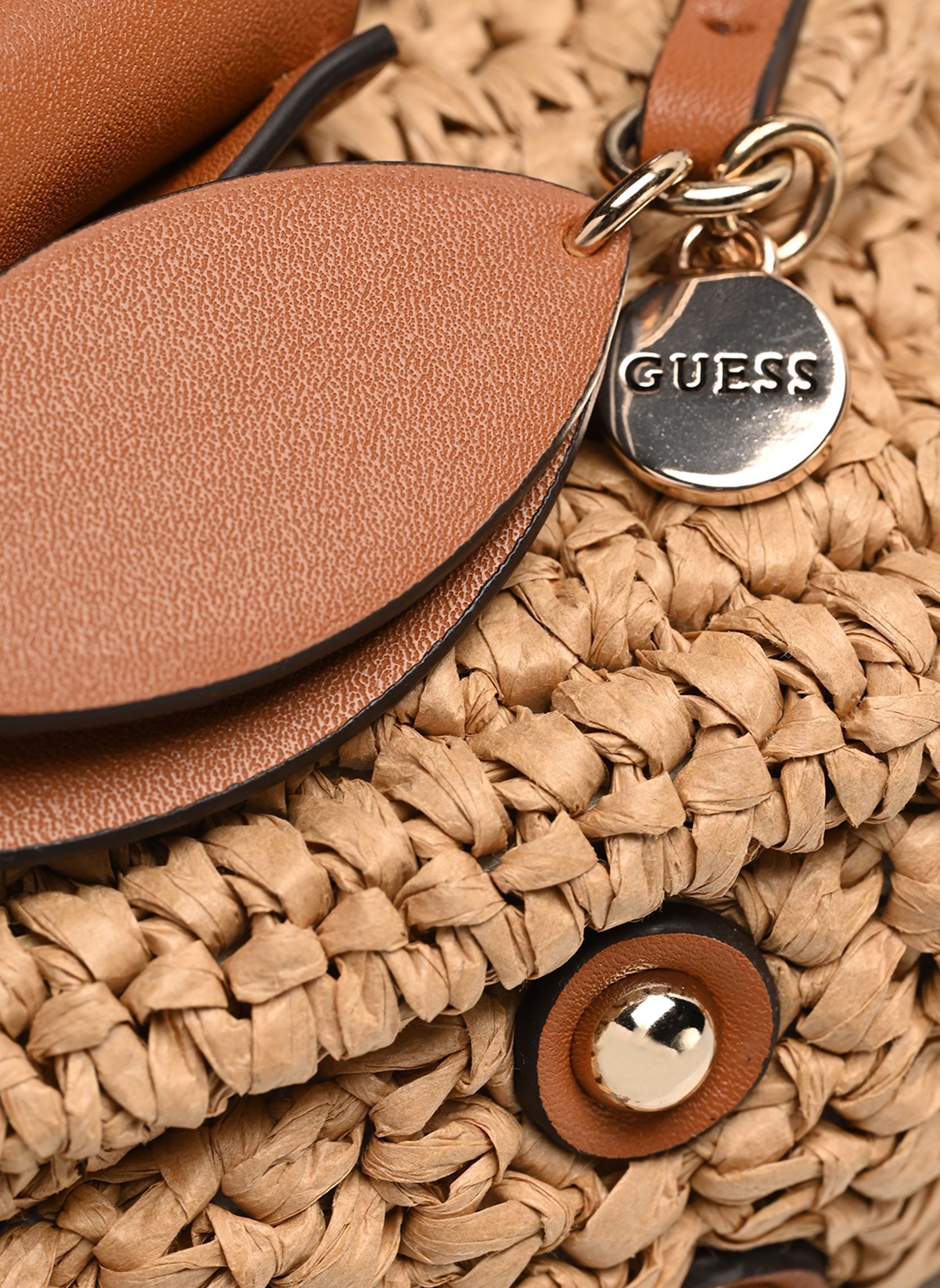 Handtassen Ofelia Flap Shoulder Bag dames bruin Guess Handtassen Ofelia Flap Shoulder Bag dames bruin NATURAL/COGNAC