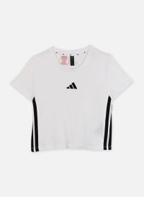 T-Shirts JG 3S BABY TEE mädchen weiß adidas sportswear T-Shirts JG 3S BABY TEE mädchen weiß White/black
