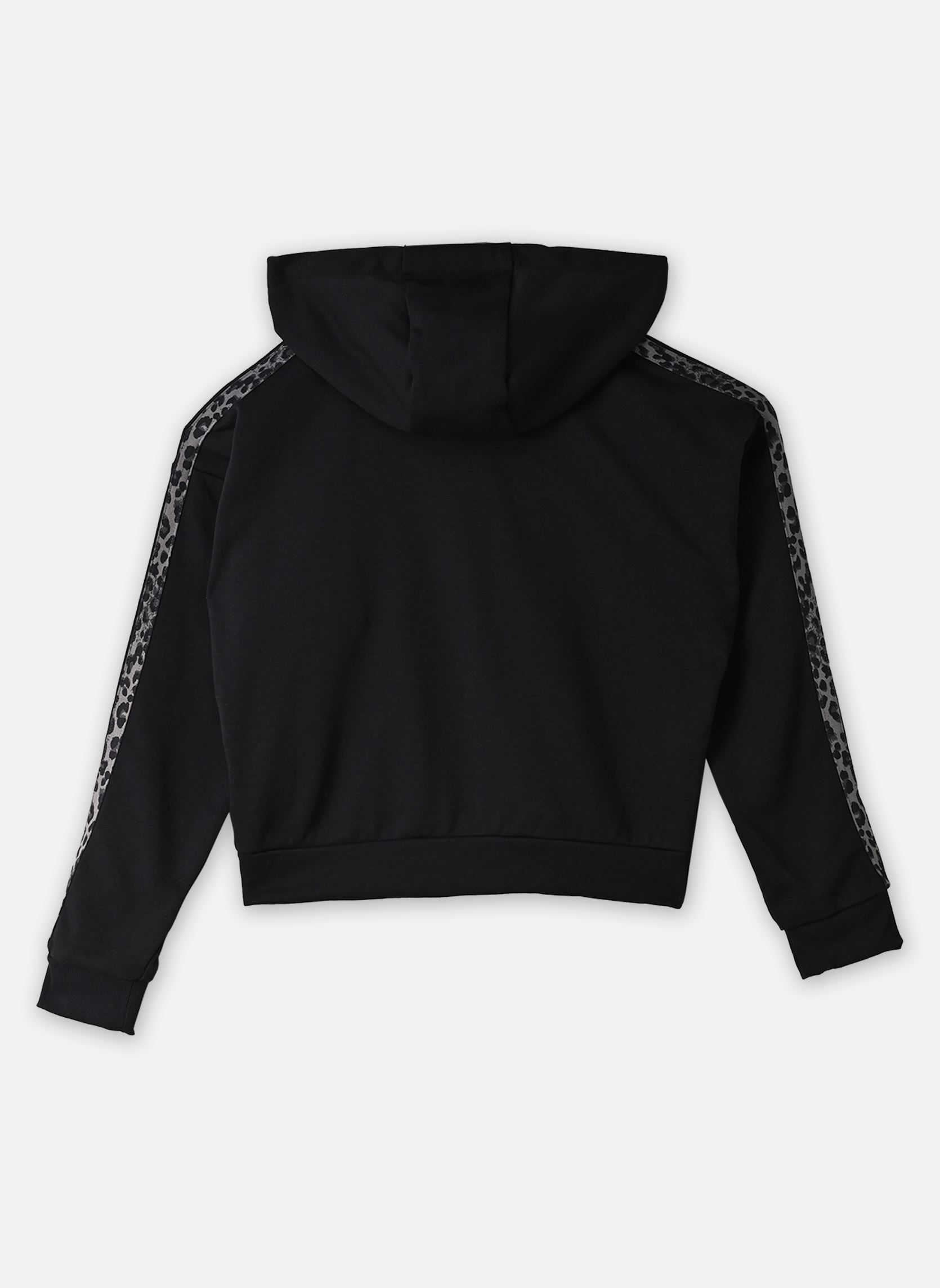 Sweats zippés JG AN 3S FT FZ fille noir adidas sportswear Sweats zippés JG AN 3S FT FZ fille noir black