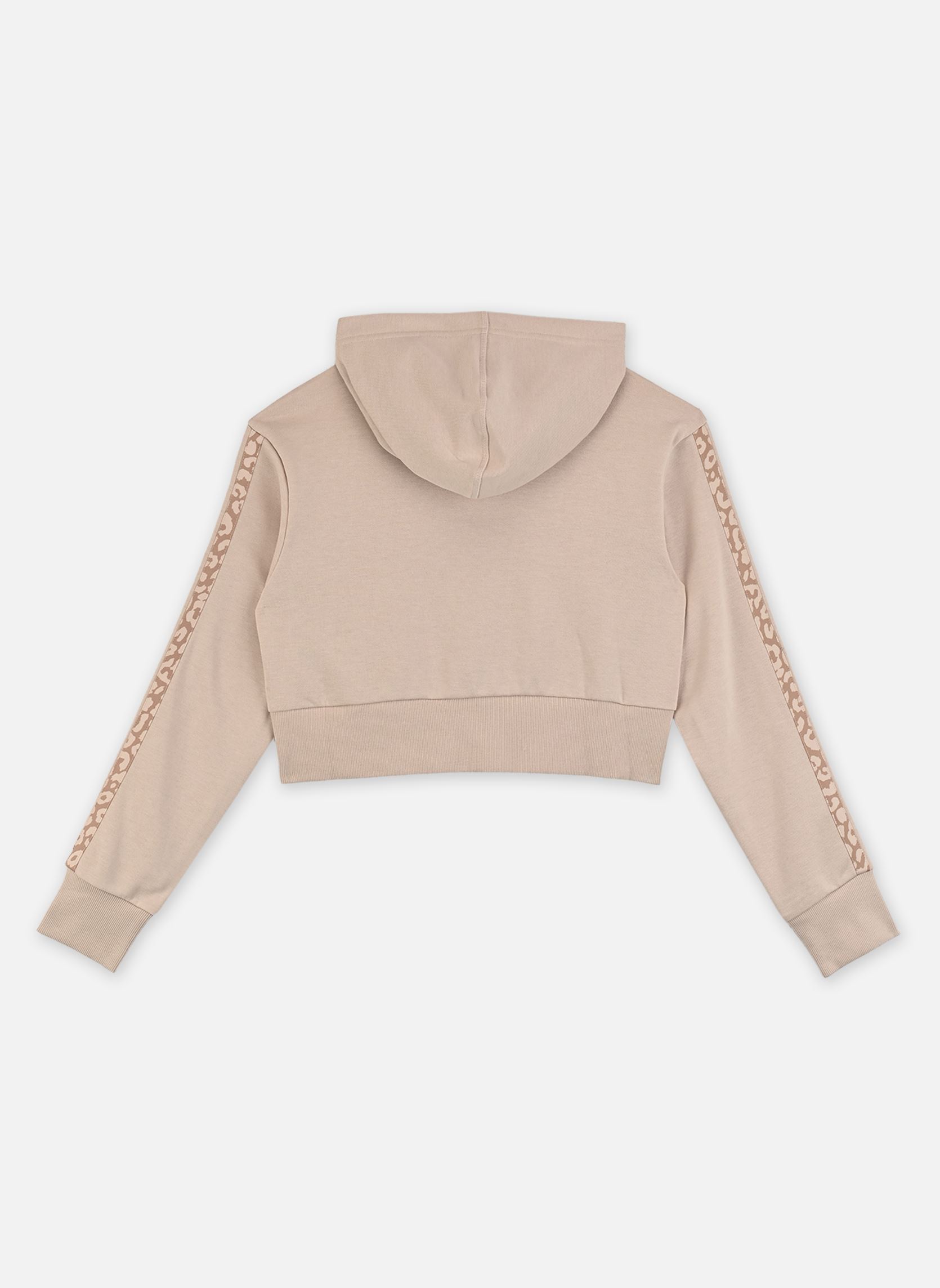 Sweats zippés JG AN 3S FT FZ fille beige adidas sportswear Sweats zippés JG AN 3S FT FZ fille beige CRLI/OWHITE