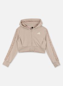 Sweats zippés JG AN 3S FT FZ fille noir