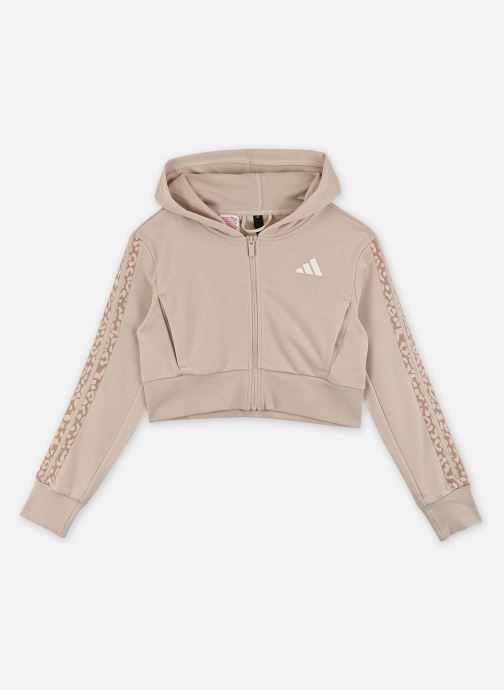 adidas sportswear Sweats zippés JG AN 3S FT FZ fille beige