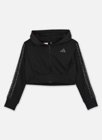 Sweats zippés JG AN 3S FT FZ fille noir