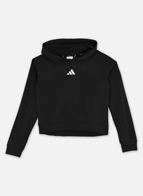 adidas sportswear Kapuzenpullover JG GLAM SWT BLACK/SILVMT mädchen schwarz