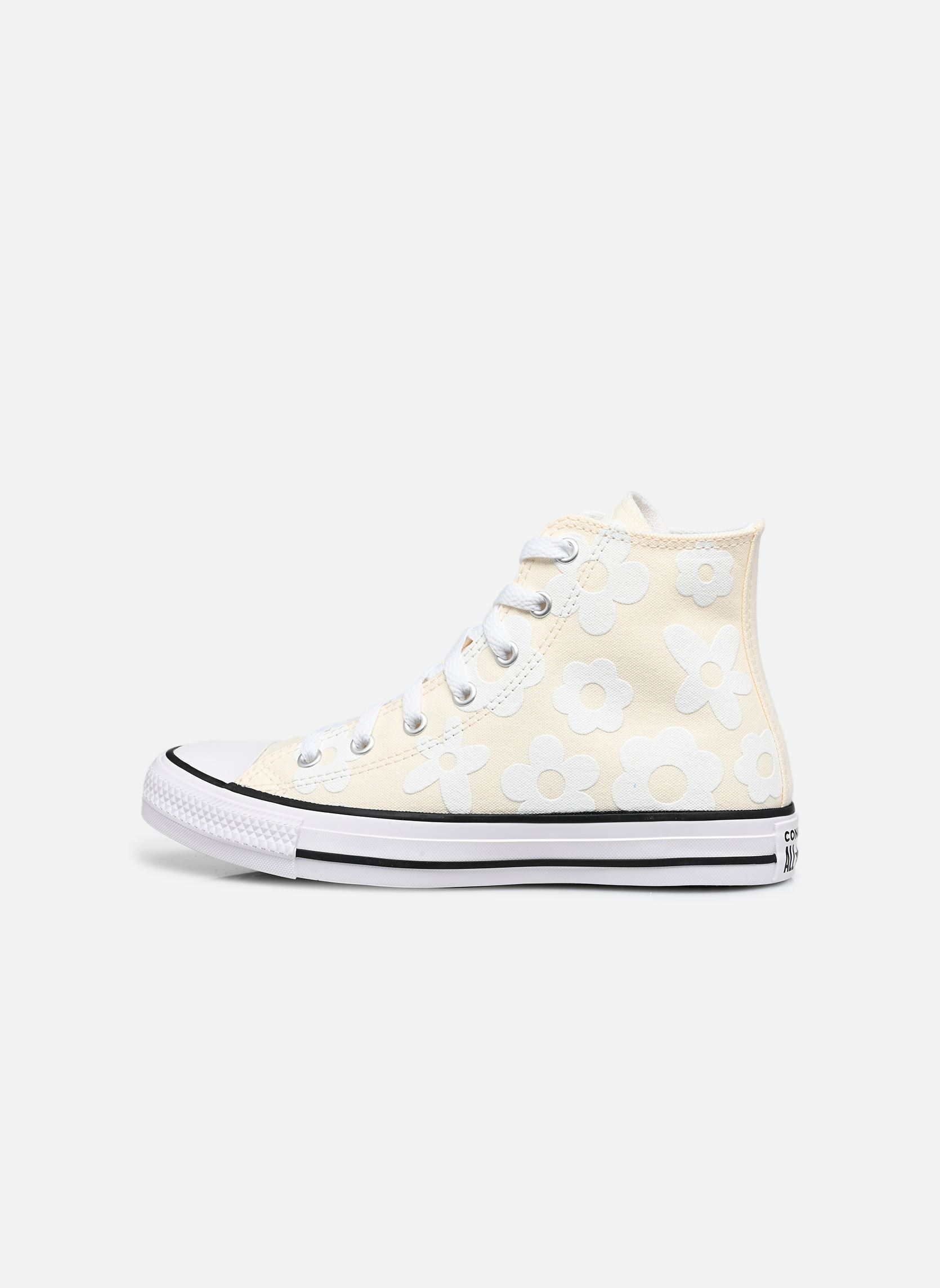 Knöchelhohe Sneaker Chuck Taylor All Star Bubble Flowers Hi mädchen gelb Converse Knöchelhohe Sneaker Chuck Taylor All Star Bubble Flowers Hi mädchen gelb EGRET/WHITE/SILVER