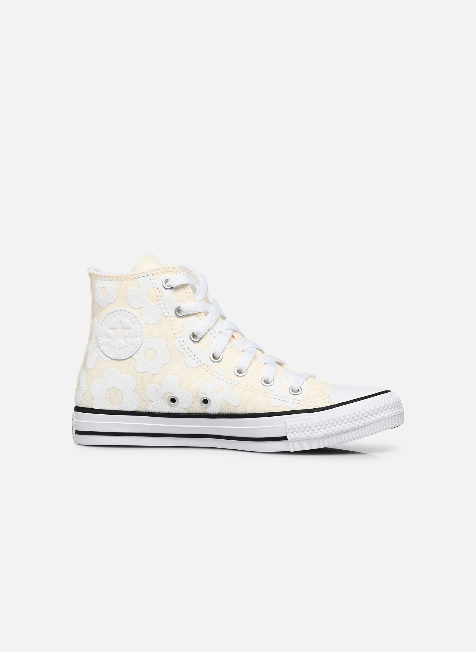 Knöchelhohe Sneaker Chuck Taylor All Star Bubble Flowers Hi mädchen gelb Converse Knöchelhohe Sneaker Chuck Taylor All Star Bubble Flowers Hi mädchen gelb EGRET/WHITE/SILVER