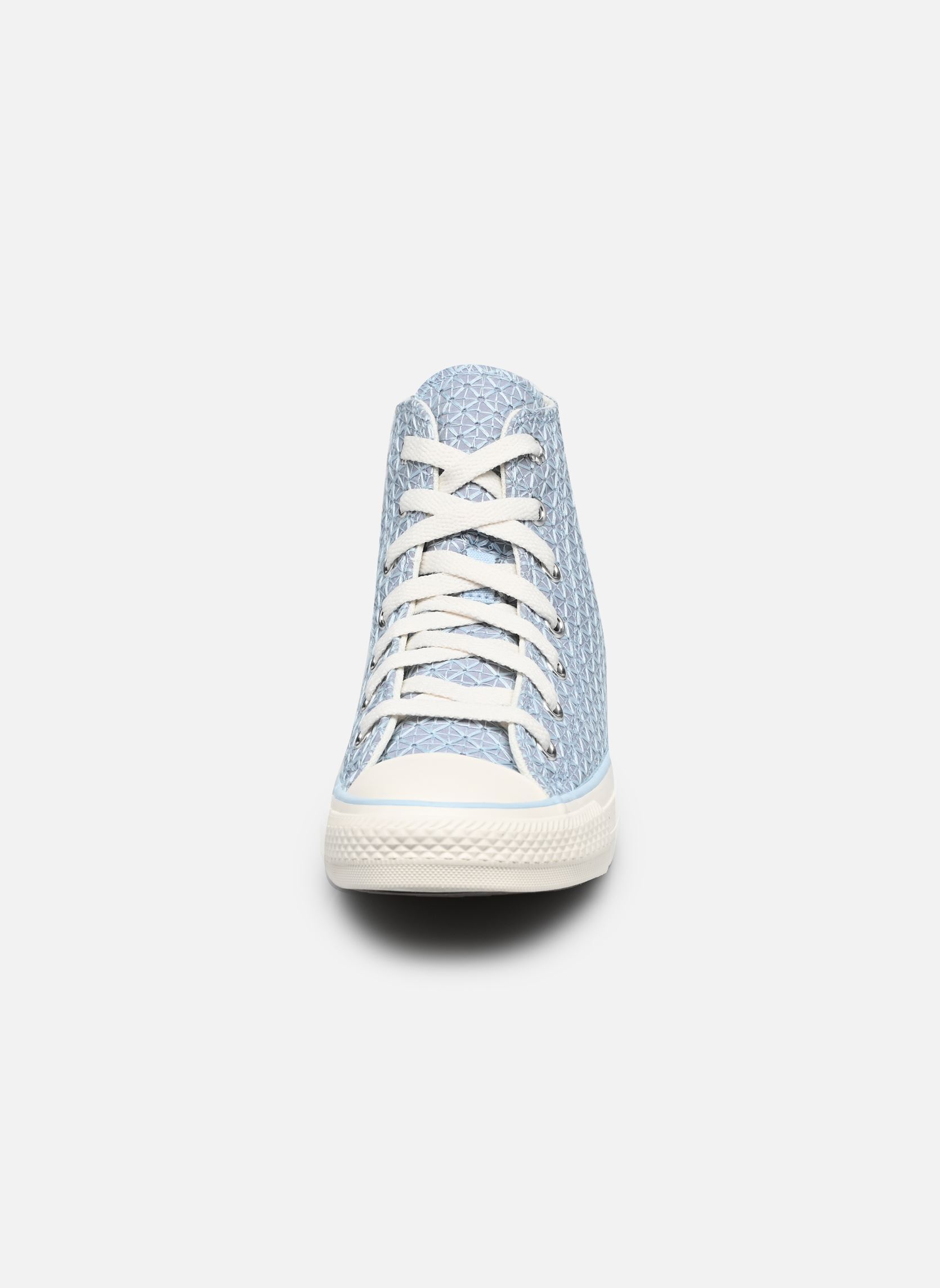 Niedrige Sneaker Chuck Taylor All Star Crochet Hi J mädchen blau Converse Niedrige Sneaker Chuck Taylor All Star Crochet Hi J mädchen blau NO SHADE/CLEAR SKIES/EGRET