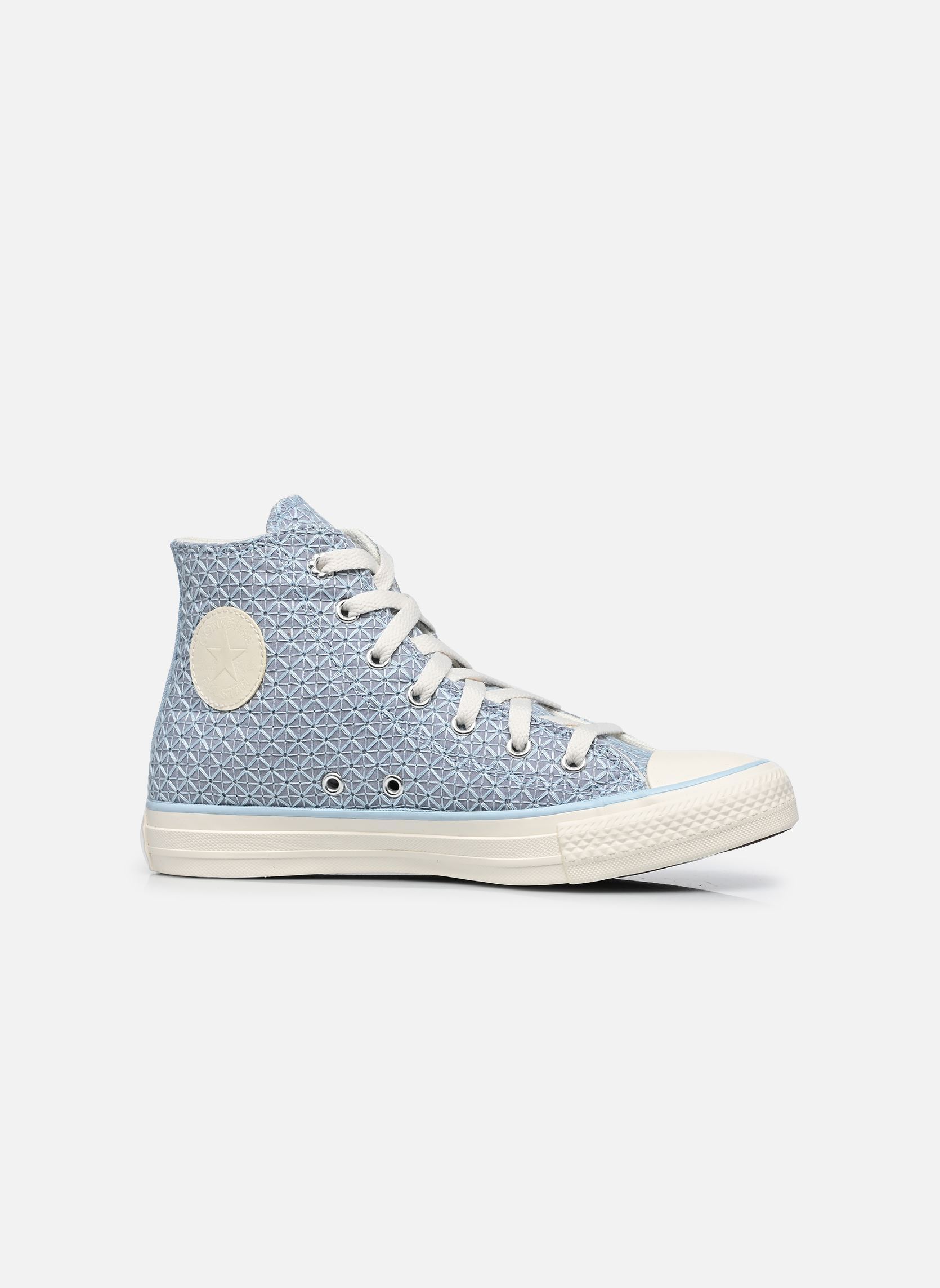 Niedrige Sneaker Chuck Taylor All Star Crochet Hi J mädchen blau Converse Niedrige Sneaker Chuck Taylor All Star Crochet Hi J mädchen blau NO SHADE/CLEAR SKIES/EGRET