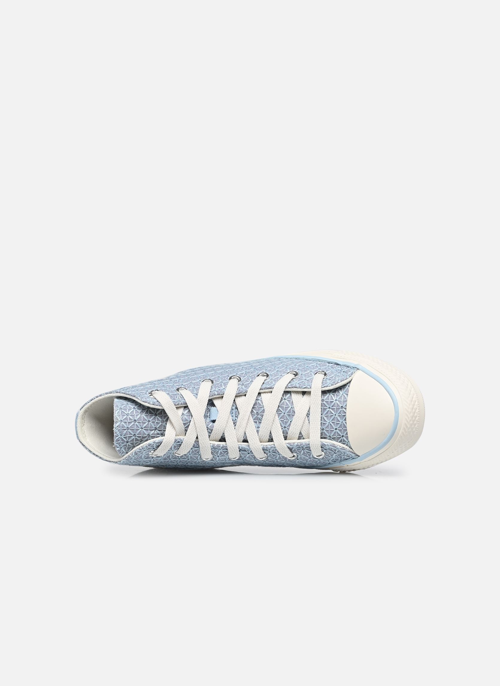 Niedrige Sneaker Chuck Taylor All Star Crochet Hi J mädchen blau Converse Niedrige Sneaker Chuck Taylor All Star Crochet Hi J mädchen blau NO SHADE/CLEAR SKIES/EGRET