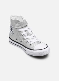 Niedrige Sneaker Chuck Taylor All Star Easy-On Shine Hi silber