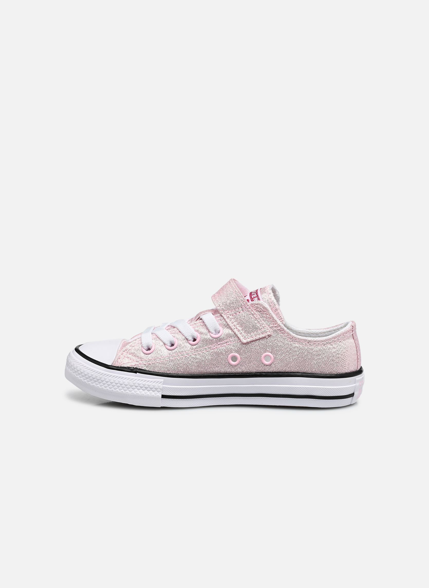 Niedrige Sneaker Chuck Taylor All Star Easy-On Shine Ox mädchen rosa Converse Niedrige Sneaker Chuck Taylor All Star Easy-On Shine Ox mädchen rosa New Found Bloom/White/Black