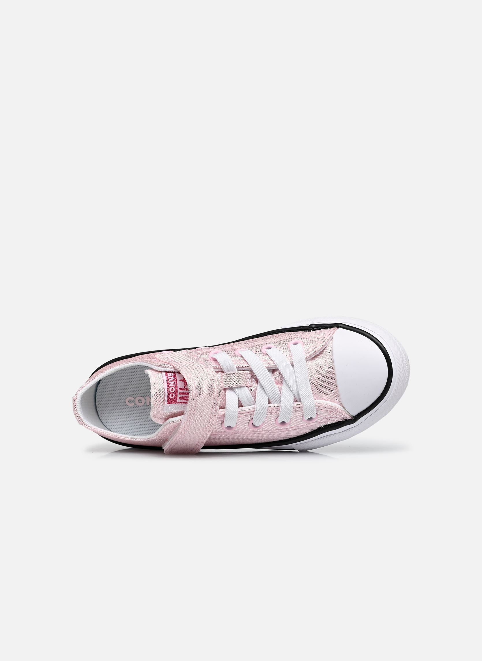 Niedrige Sneaker Chuck Taylor All Star Easy-On Shine Ox mädchen rosa Converse Niedrige Sneaker Chuck Taylor All Star Easy-On Shine Ox mädchen rosa New Found Bloom/White/Black