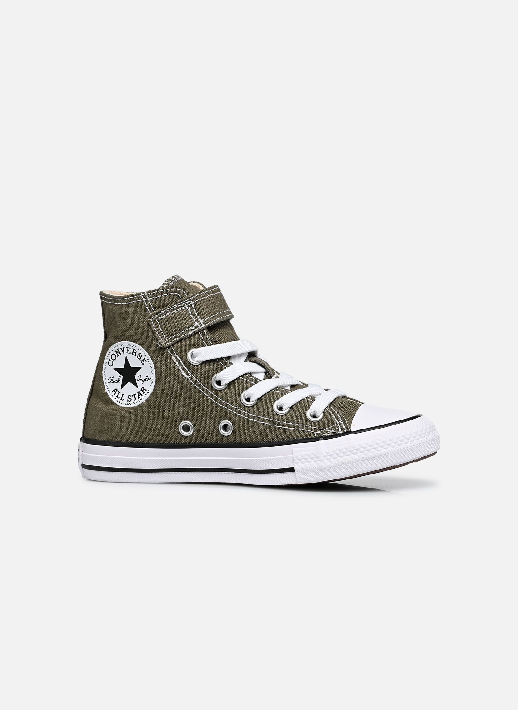 Baskets hautes Chuck Taylor All Star Easy-On Hi C garçon vert Converse Baskets hautes Chuck Taylor All Star Easy-On Hi C garçon vert UTILITY
