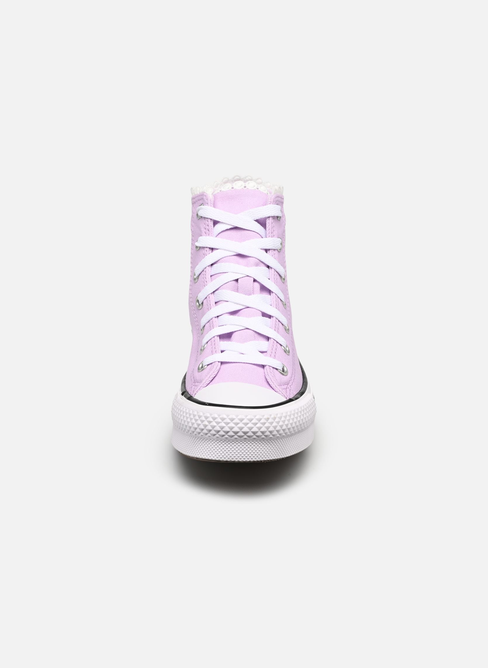 Baskets hautes Chuck Taylor All Star Eva Lift Platform fille violet Converse Baskets hautes Chuck Taylor All Star Eva Lift Platform fille violet LAVENDER LATTE/WHITE/BLACK