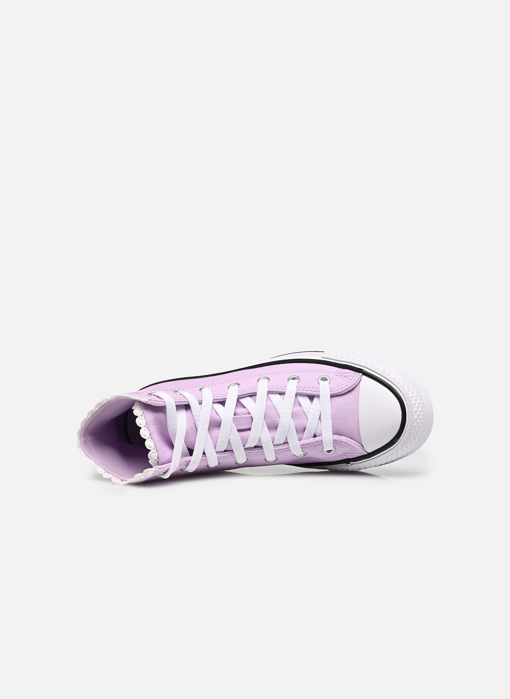 Baskets hautes Chuck Taylor All Star Eva Lift Platform fille violet Converse Baskets hautes Chuck Taylor All Star Eva Lift Platform fille violet LAVENDER LATTE/WHITE/BLACK