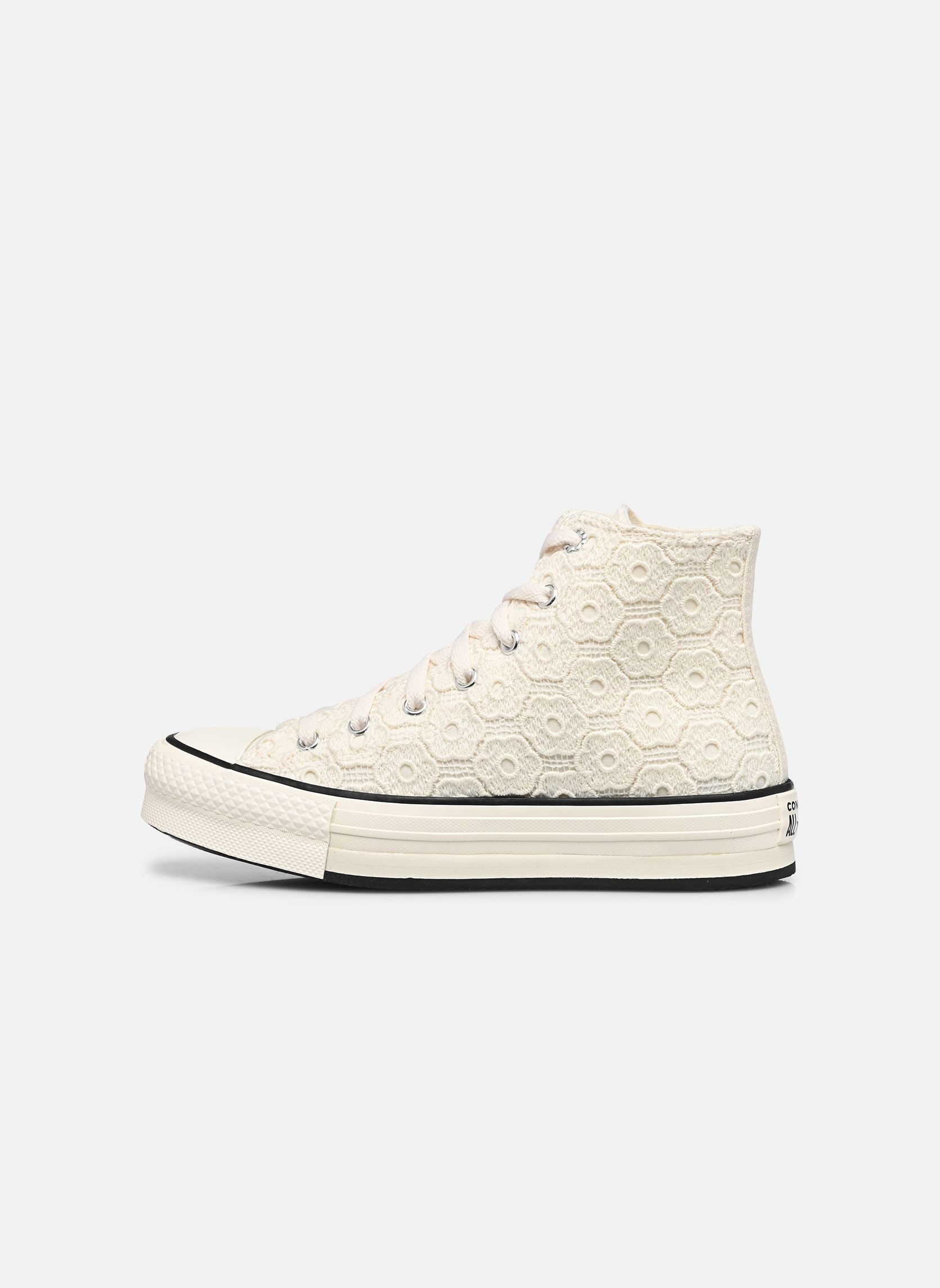 Niedrige Sneaker Chuck Taylor All Star Eva Lift Platform mädchen beige Converse Niedrige Sneaker Chuck Taylor All Star Eva Lift Platform mädchen beige EGRET/BLACK/EGRET