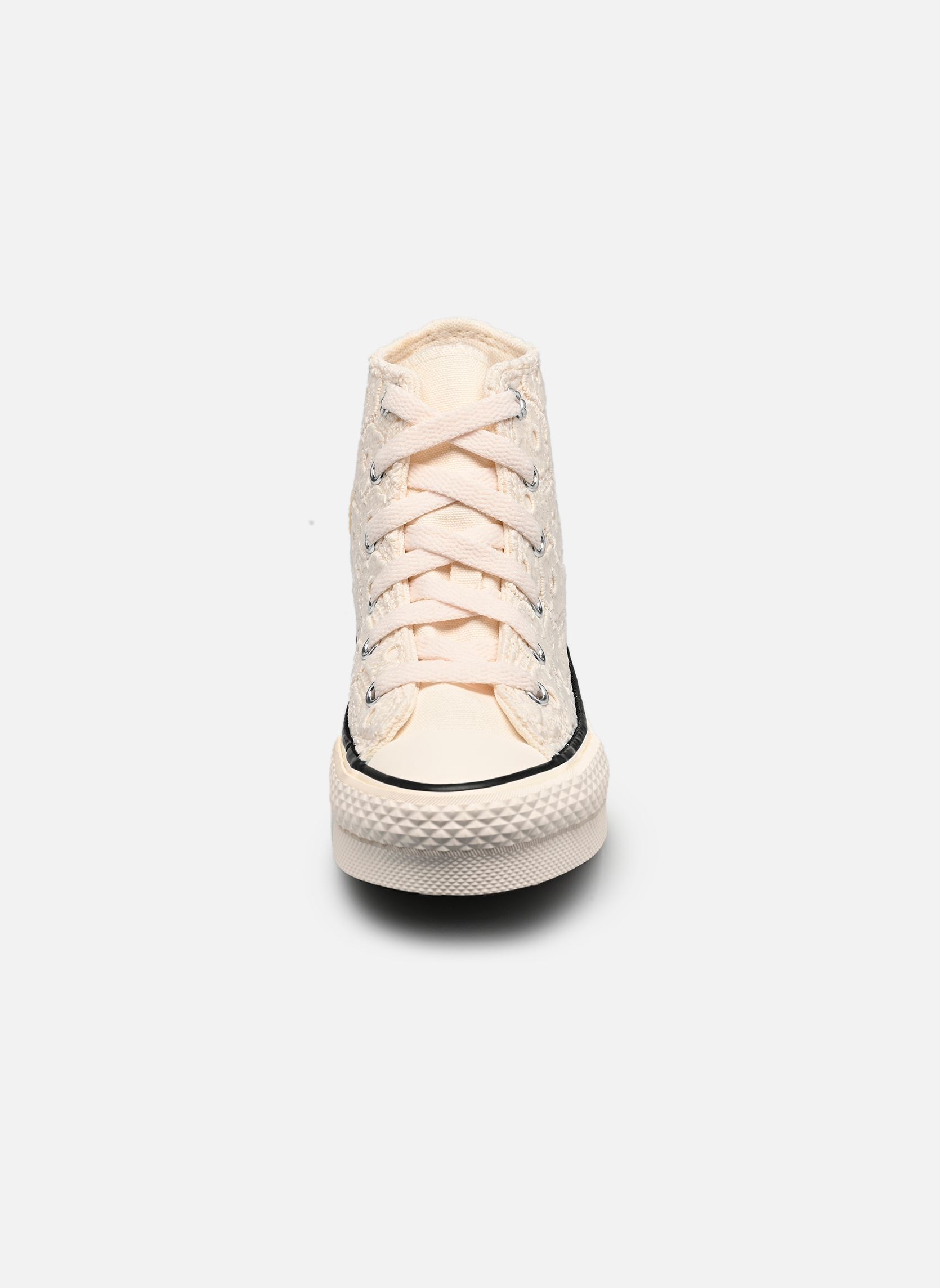 Baskets basses Chuck Taylor All Star Eva Lift Platform fille beige Converse Baskets basses Chuck Taylor All Star Eva Lift Platform fille beige Egret/Black/Egret