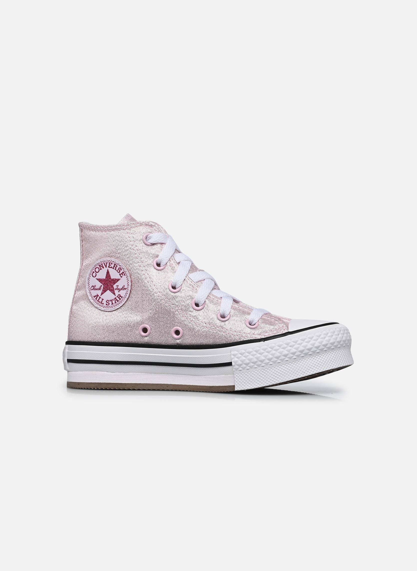 Baskets basses Chuck Taylor All Star Lift Platform Shin fille rose Converse Baskets basses Chuck Taylor All Star Lift Platform Shin fille rose New Found Bloom/White/Black