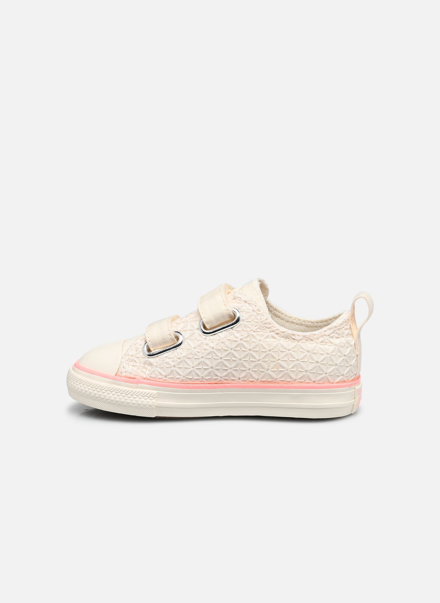 Sneakers basse Chuck Taylor All Star Easy-On Crochet Ox bambina bianco Converse Sneakers basse Chuck Taylor All Star Easy-On Crochet Ox bambina bianco Egret/All Heat/Egret