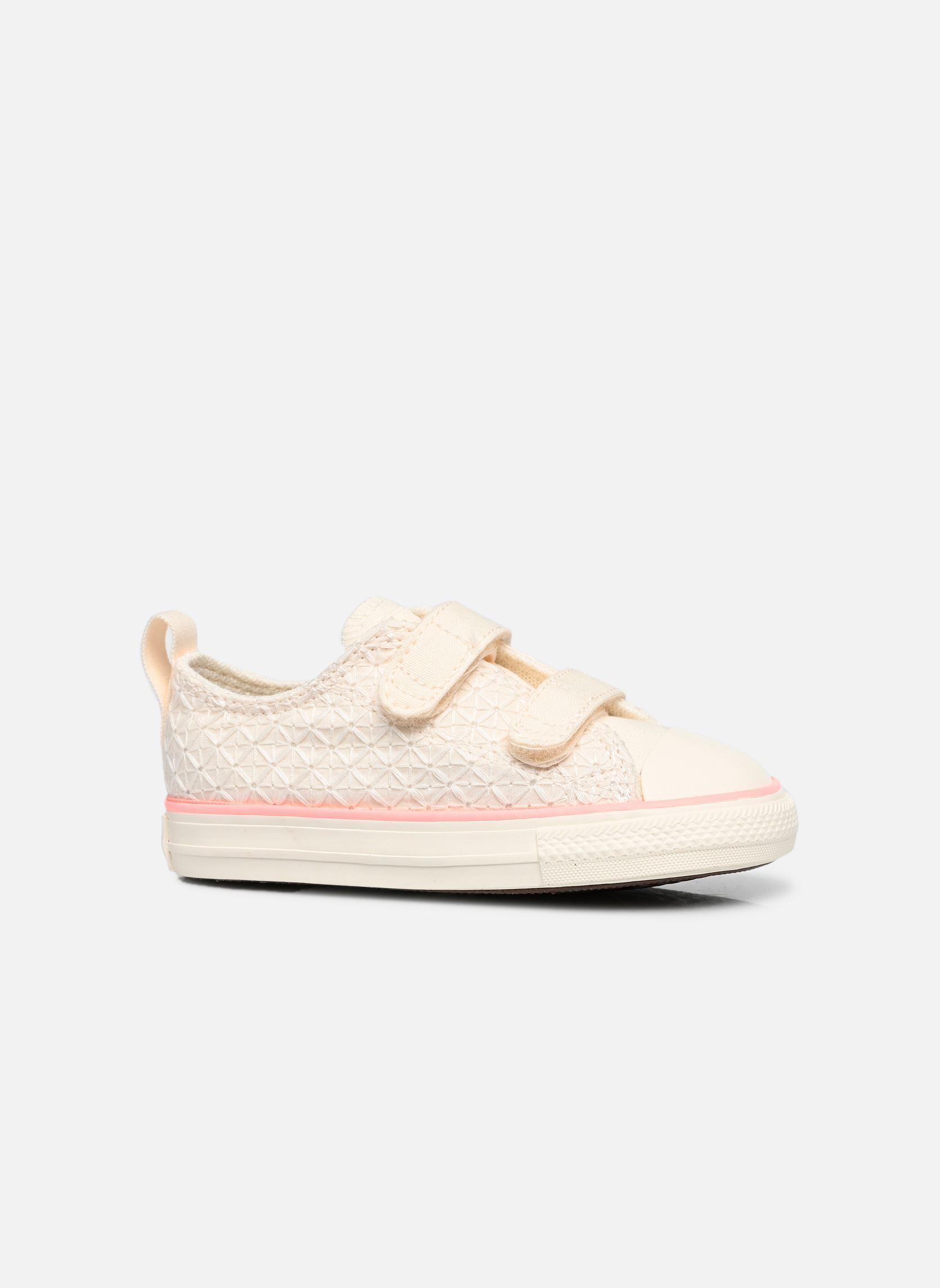 Sneakers basse Chuck Taylor All Star Easy-On Crochet Ox bambina bianco Converse Sneakers basse Chuck Taylor All Star Easy-On Crochet Ox bambina bianco Egret/All Heat/Egret
