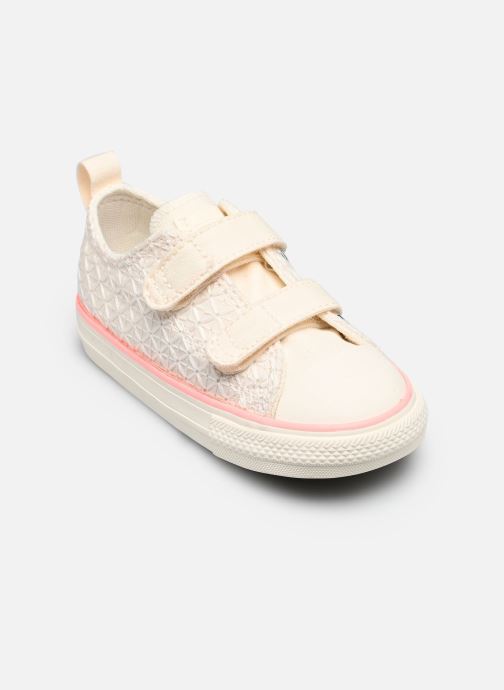 Converse Niedrige Sneaker Chuck Taylor All Star Easy-On Crochet Ox mädchen weiß