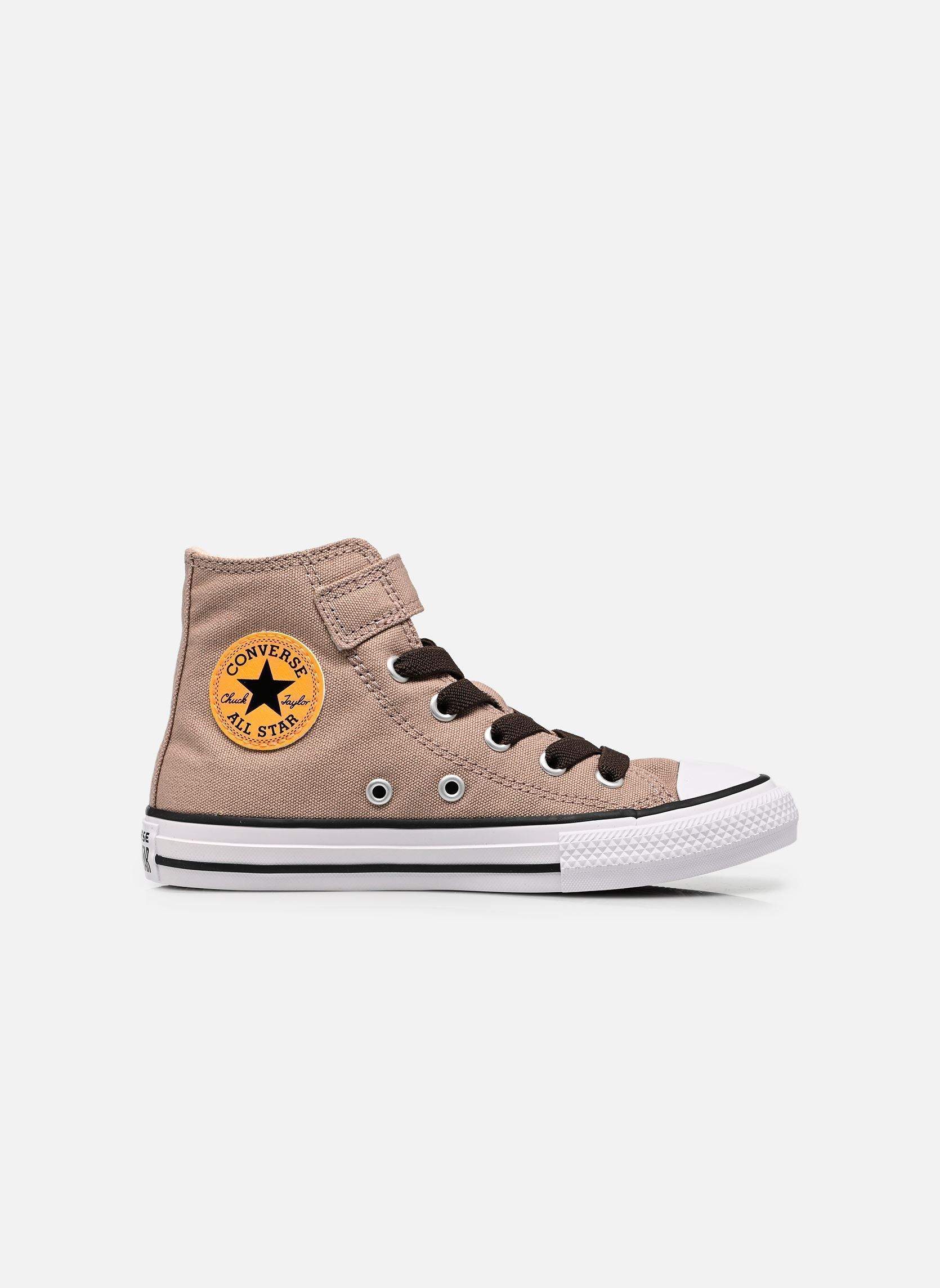 Baskets hautes Chuck Taylor All Star Easy-On Color Pop garçon marron Converse Baskets hautes Chuck Taylor All Star Easy-On Color Pop garçon marron VINTAGE CARGO/SUNNY OUTLOOK