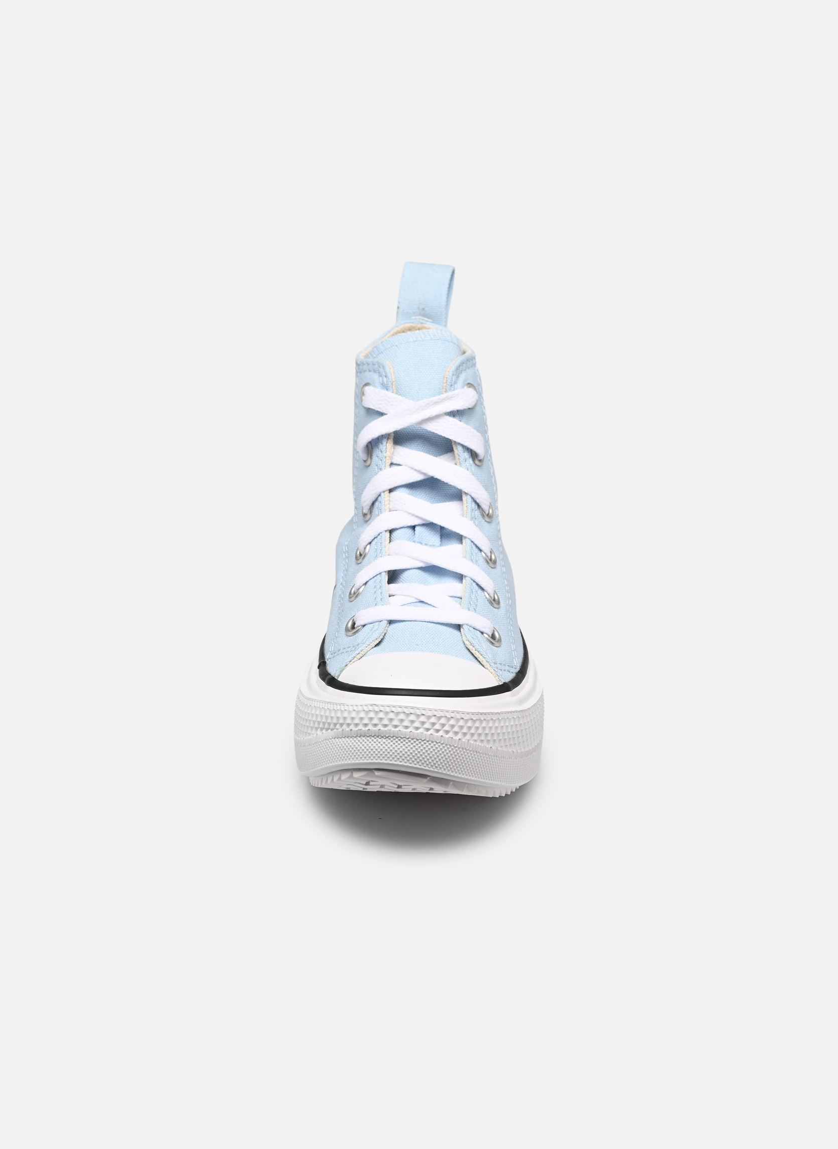 Baskets hautes Chuck Taylor All Star Lift Double Stack fille bleu Converse Baskets hautes Chuck Taylor All Star Lift Double Stack fille bleu CLEAR SKIES/WHITE/BLACK