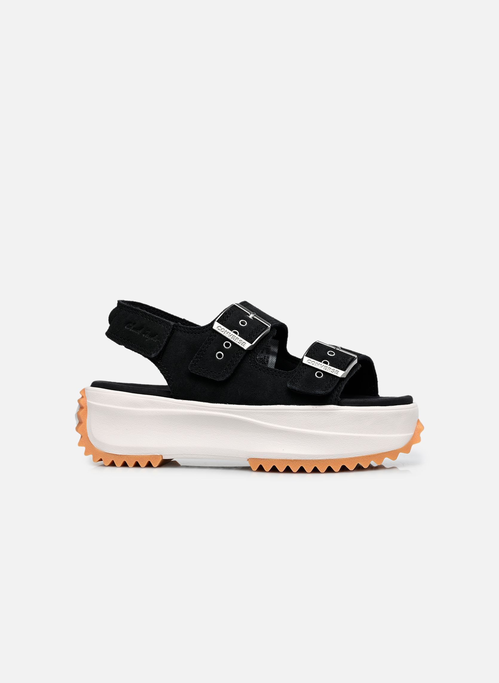 Sandales compensées et plateformes Run Star Sandal Slip femme noir Converse Sandales compensées et plateformes Run Star Sandal Slip femme noir BLACK/VINTAGE WHITE