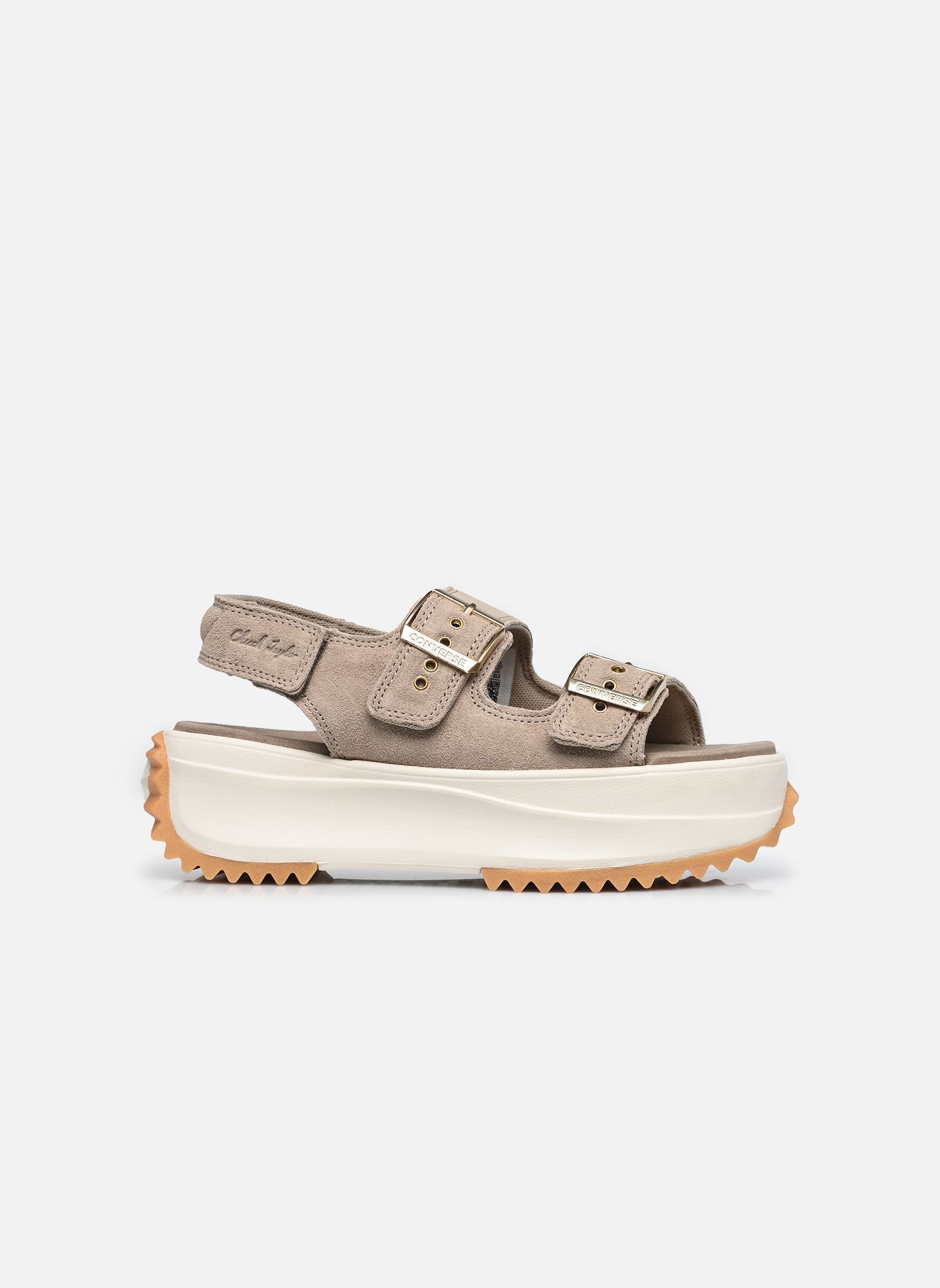 Keil- und Plateausandalen Run Star Sandal Slip damen braun Converse Keil- und Plateausandalen Run Star Sandal Slip damen braun VINTAGE CARGO/EGRET