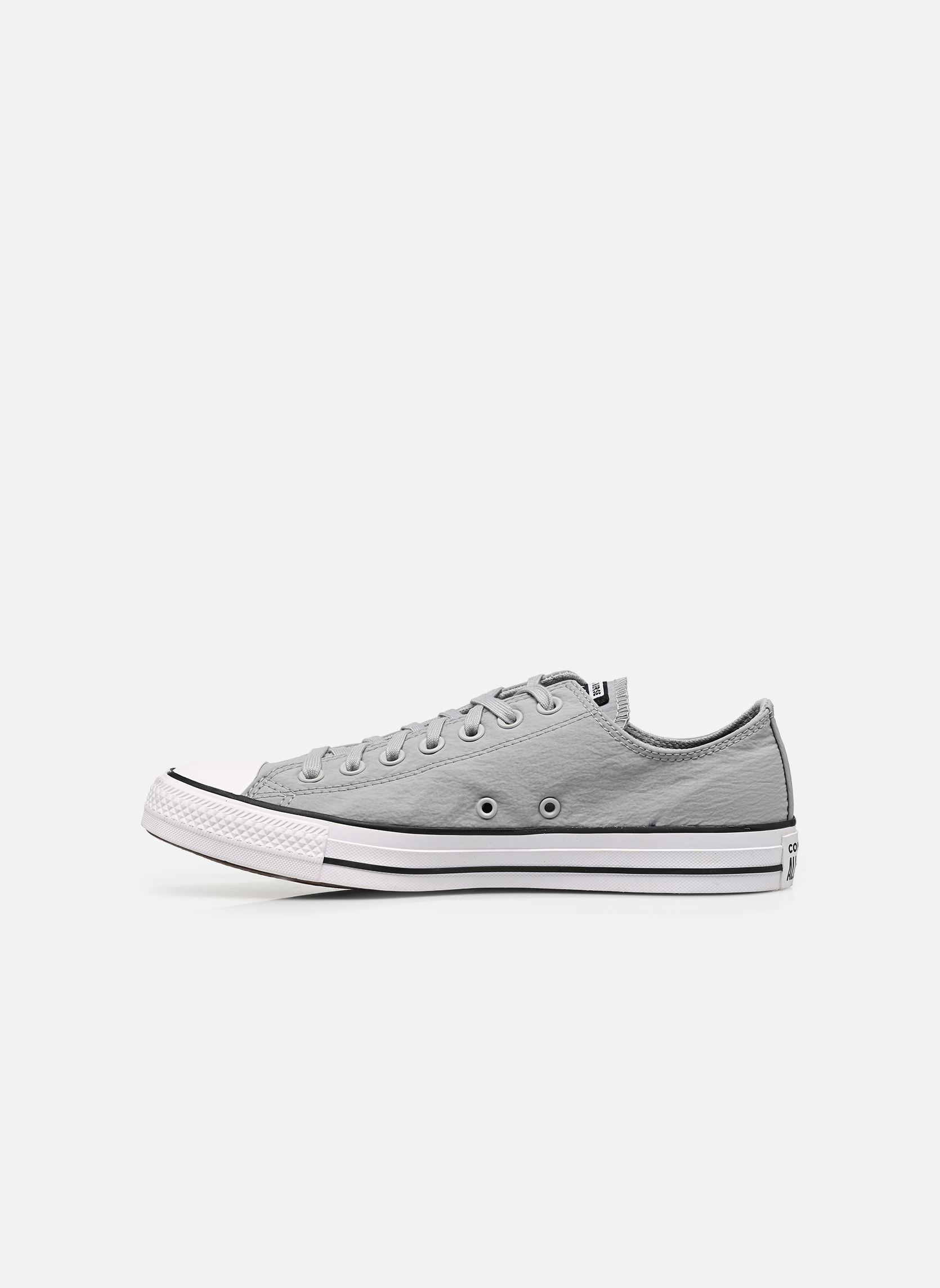 Baskets basses Chuck Taylor All Star Nylon Ox homme gris Converse Baskets basses Chuck Taylor All Star Nylon Ox homme gris GREY AREA/WHITE/BLACK