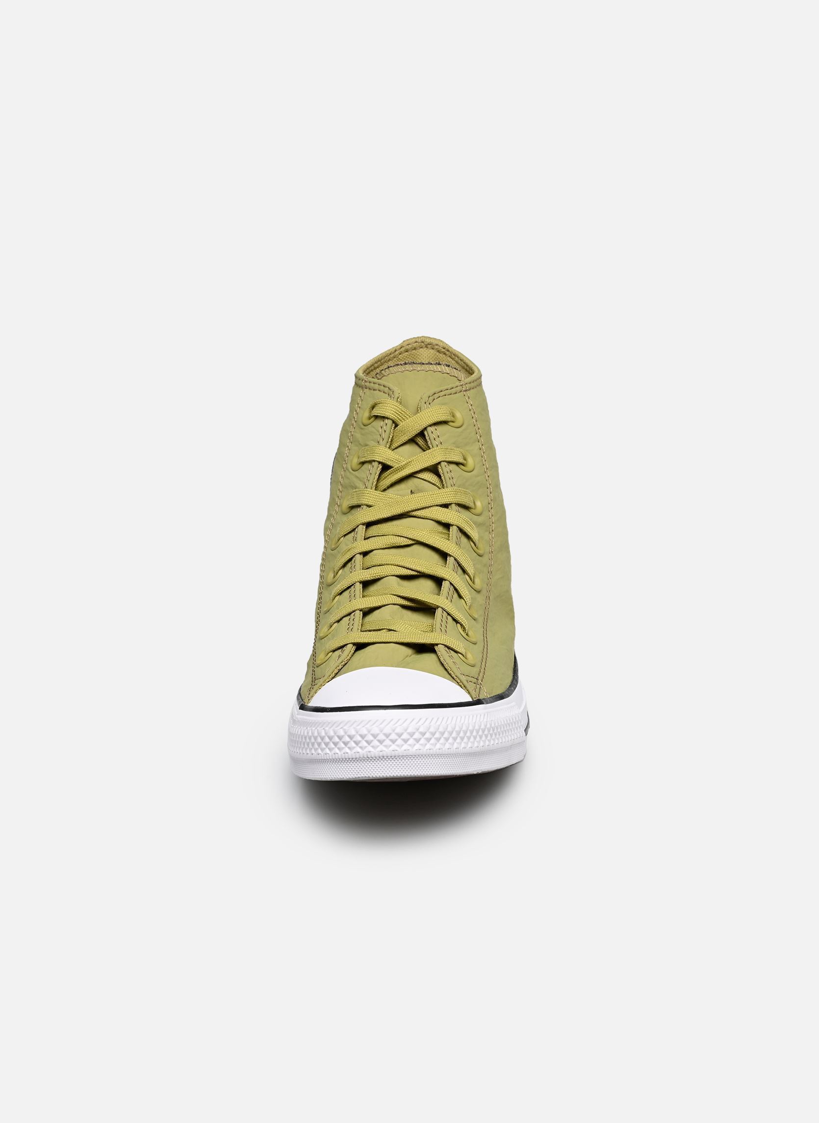 Baskets montantes Chuck Taylor All Star Nylon Hi homme vert Converse Baskets montantes Chuck Taylor All Star Nylon Hi homme vert IN THE WEEDS/BLACK/WHITE