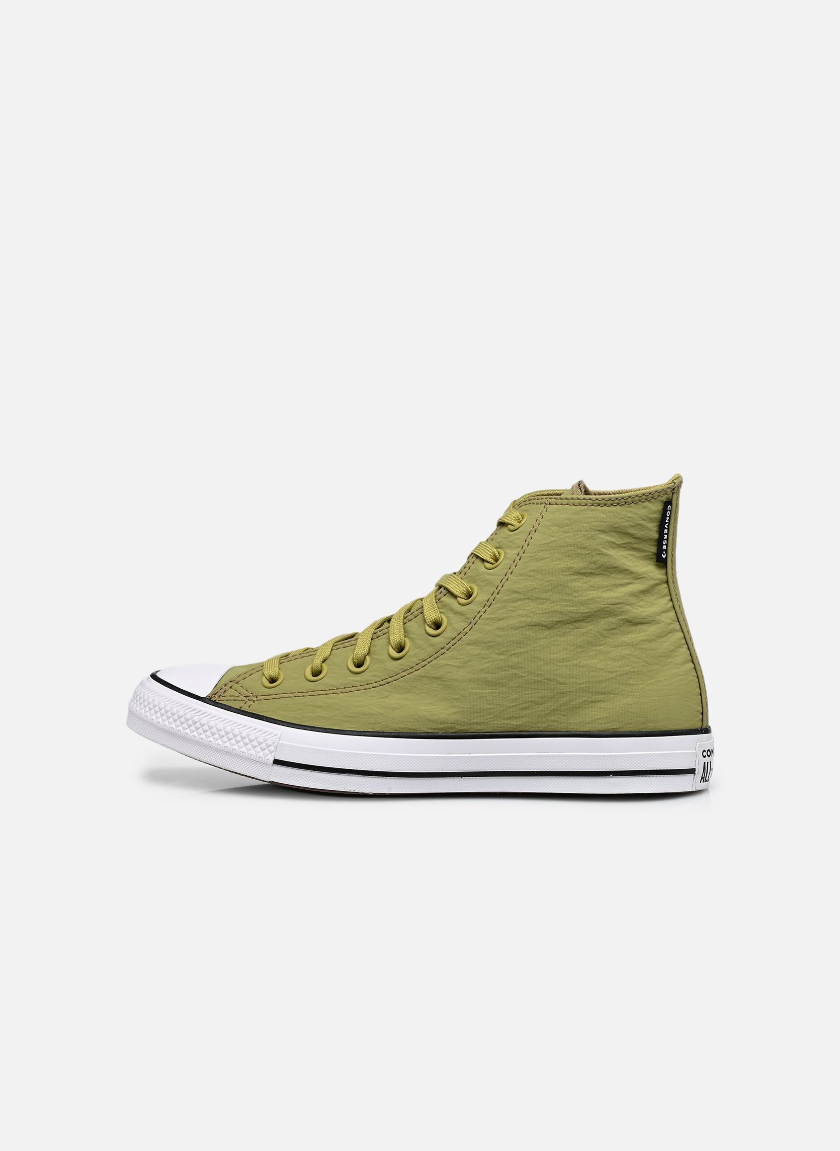 Baskets montantes Chuck Taylor All Star Nylon Hi homme vert Converse Baskets montantes Chuck Taylor All Star Nylon Hi homme vert IN THE WEEDS/BLACK/WHITE