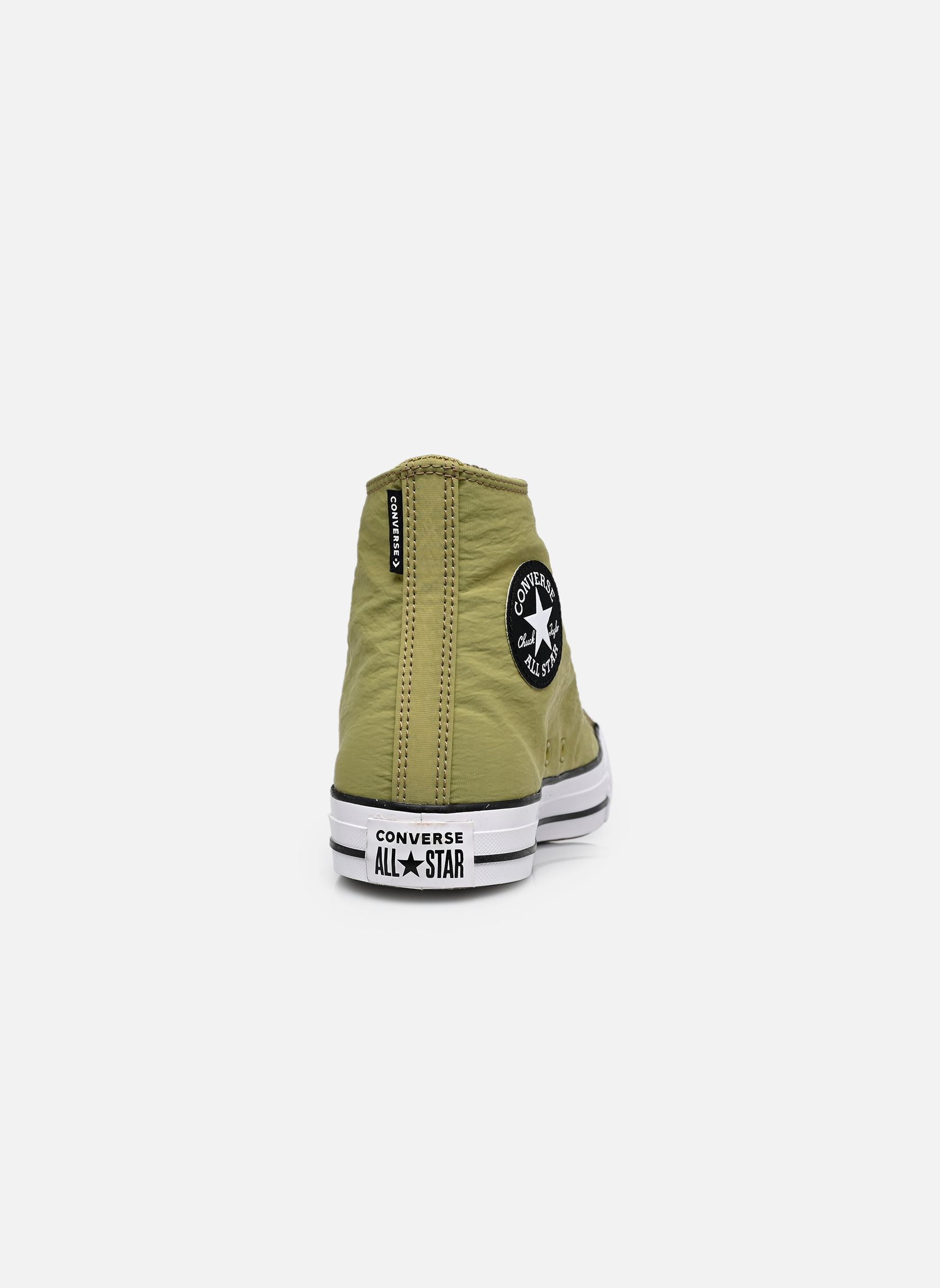 Baskets montantes Chuck Taylor All Star Nylon Hi homme vert Converse Baskets montantes Chuck Taylor All Star Nylon Hi homme vert IN THE WEEDS/BLACK/WHITE