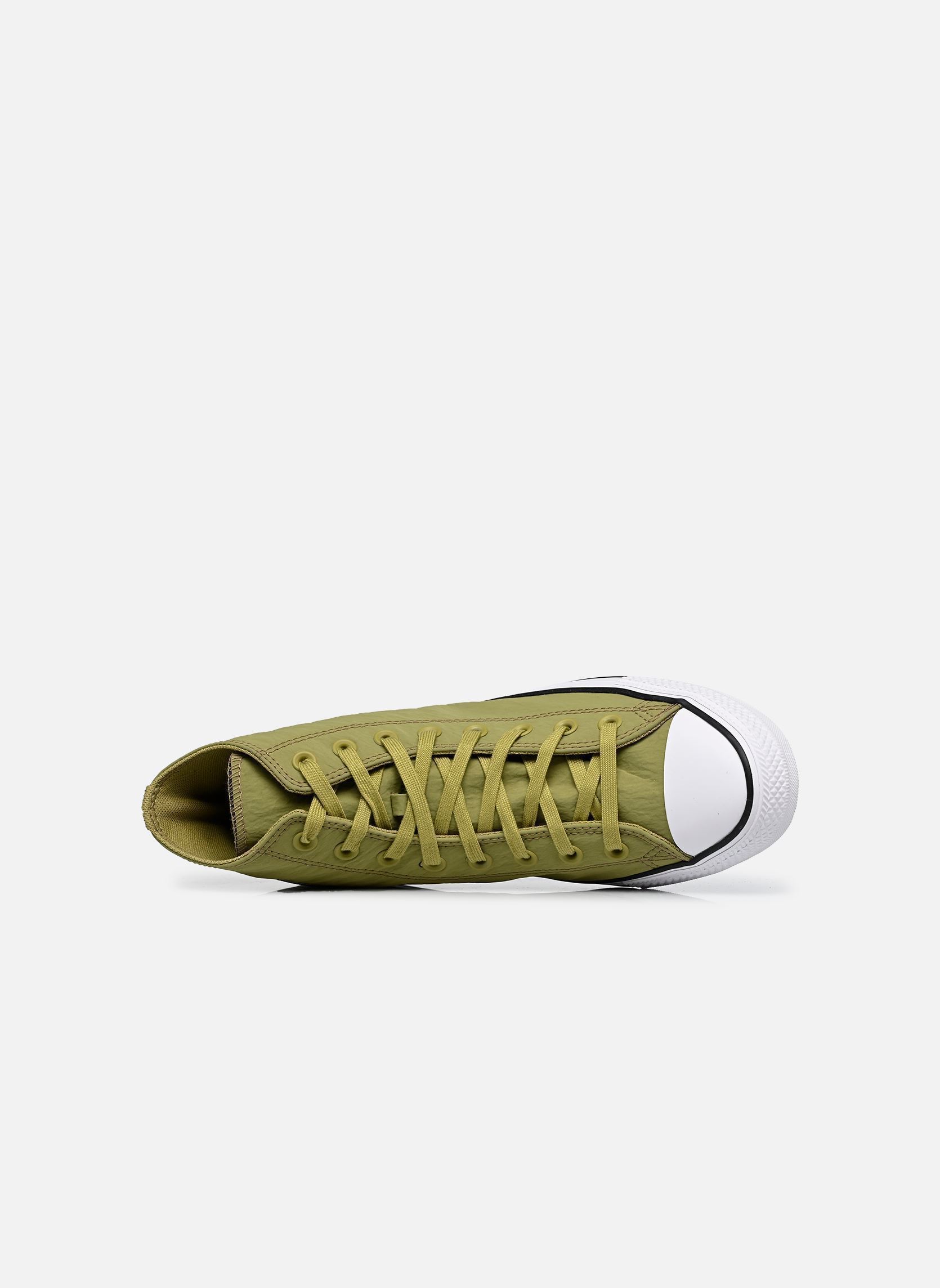 Baskets montantes Chuck Taylor All Star Nylon Hi homme vert Converse Baskets montantes Chuck Taylor All Star Nylon Hi homme vert IN THE WEEDS/BLACK/WHITE