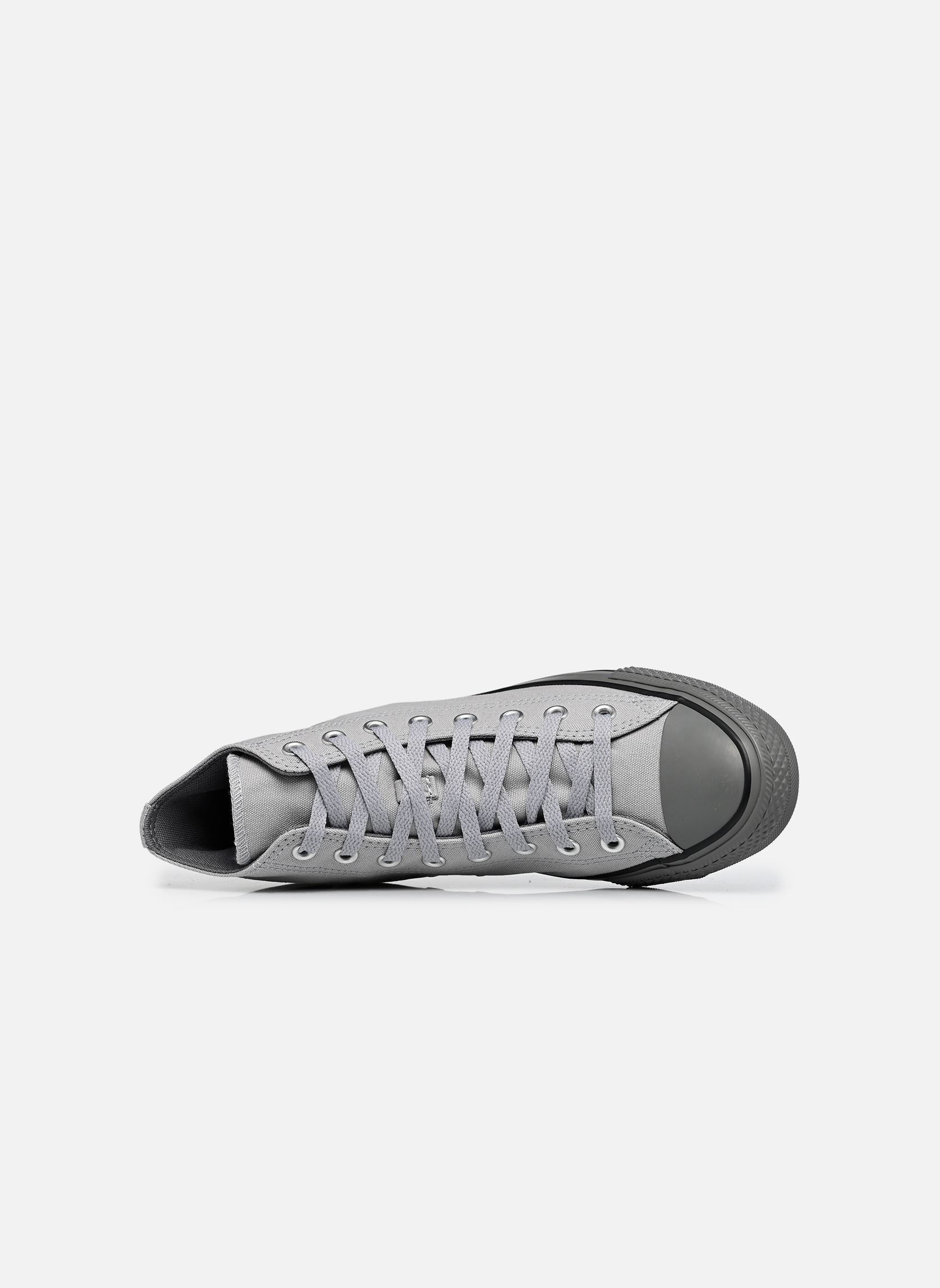 Leinen-Sneaker Chuck Taylor All Star Color Pop Hi M herren grau Converse Leinen-Sneaker Chuck Taylor All Star Color Pop Hi M herren grau GREY AREA/DARKER GREY/BLACK