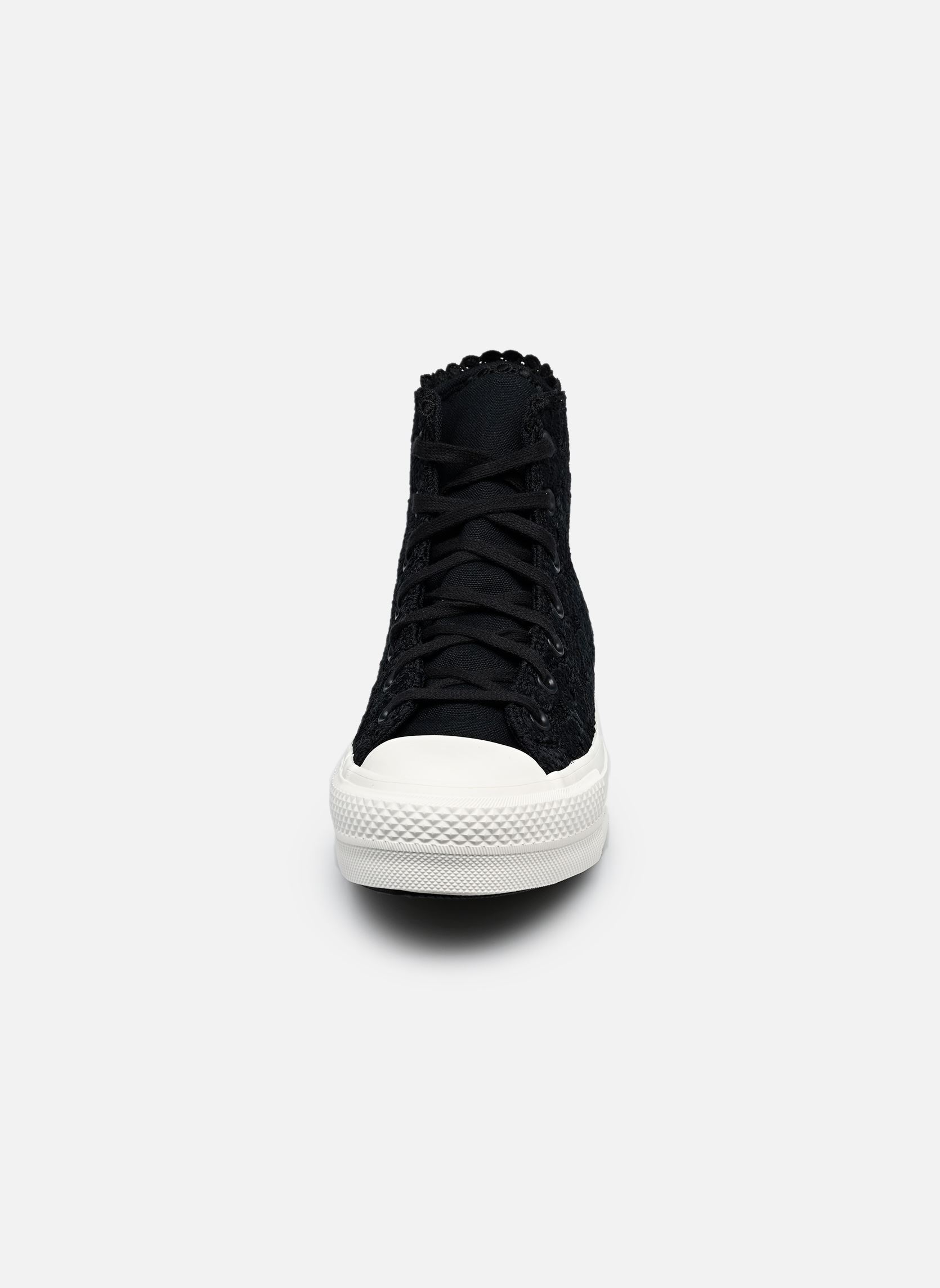 Baskets montantes Chuck Taylor All Star Lift Platform Croc femme noir Converse Baskets montantes Chuck Taylor All Star Lift Platform Croc femme noir BLACK/BLACK/VINTAGE WHITE