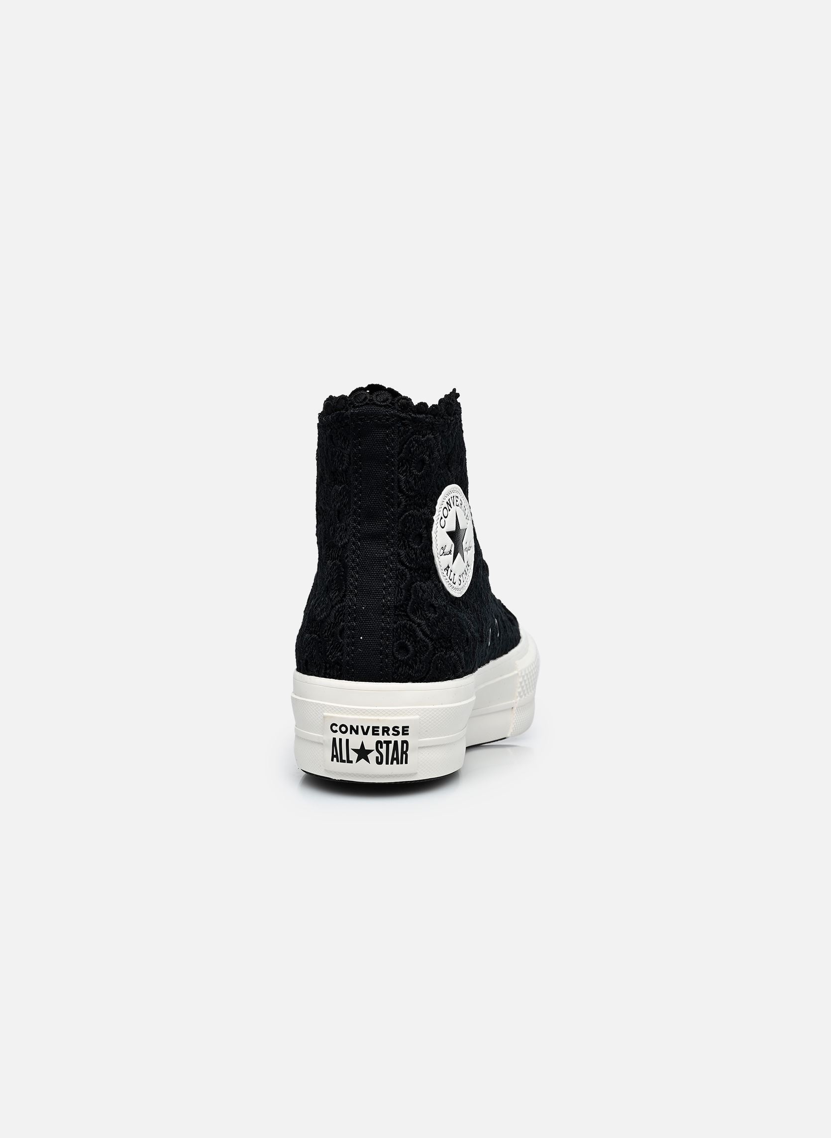 Baskets montantes Chuck Taylor All Star Lift Platform Croc femme noir Converse Baskets montantes Chuck Taylor All Star Lift Platform Croc femme noir BLACK/BLACK/VINTAGE WHITE