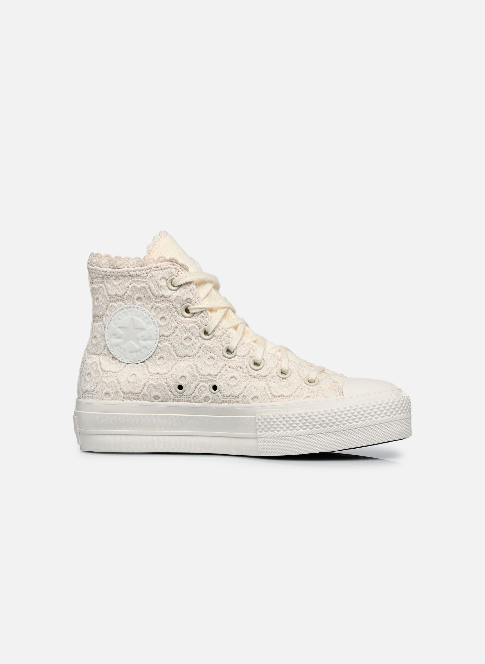 Hoge sneakers Chuck Taylor All Star Lift Platform Croc dames beige Converse Hoge sneakers Chuck Taylor All Star Lift Platform Croc dames beige EGRET/EGRET/VINTAGE WHITE
