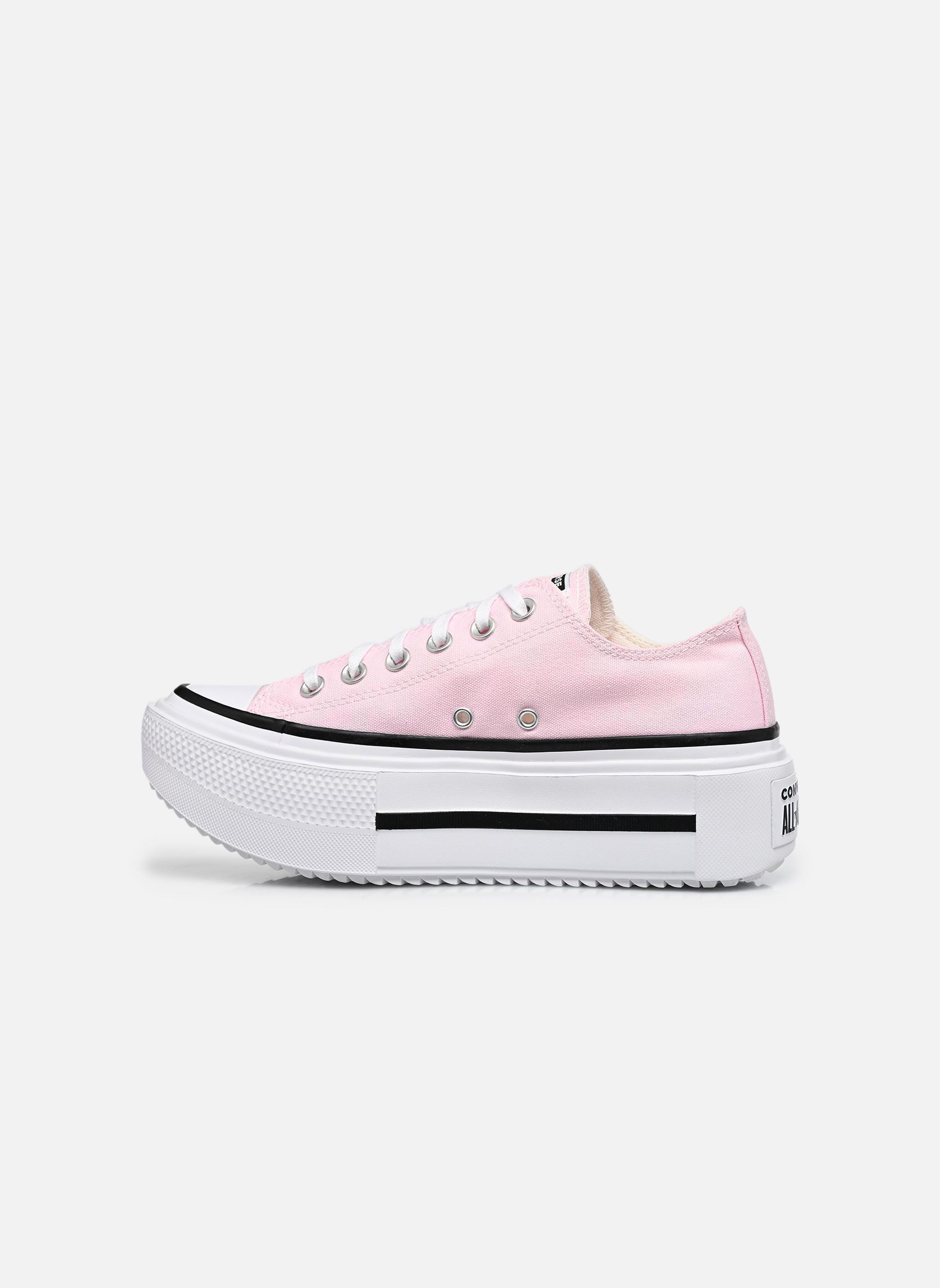 Print sneakers Chuck Taylor All Star Lift Double Stack dames roze Converse Print sneakers Chuck Taylor All Star Lift Double Stack dames roze NEW FOUND