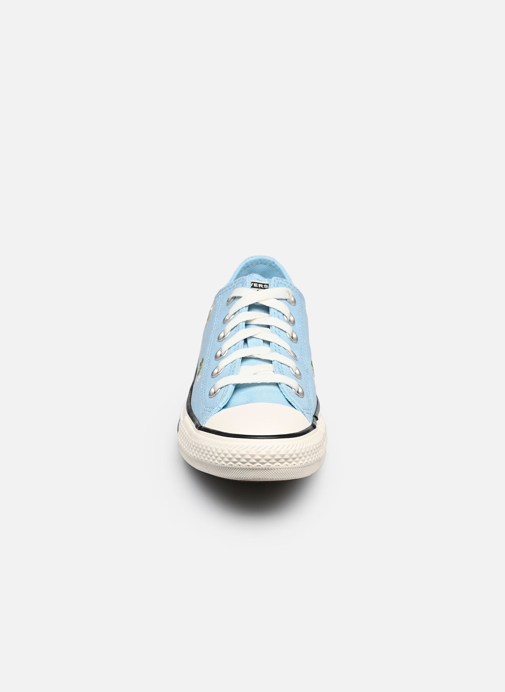 Leinen-Sneaker Chuck Taylor All Star Embroidered Floral damen blau Converse Leinen-Sneaker Chuck Taylor All Star Embroidered Floral damen blau CLEAR SKIES/BRIGHT OUTLOOK