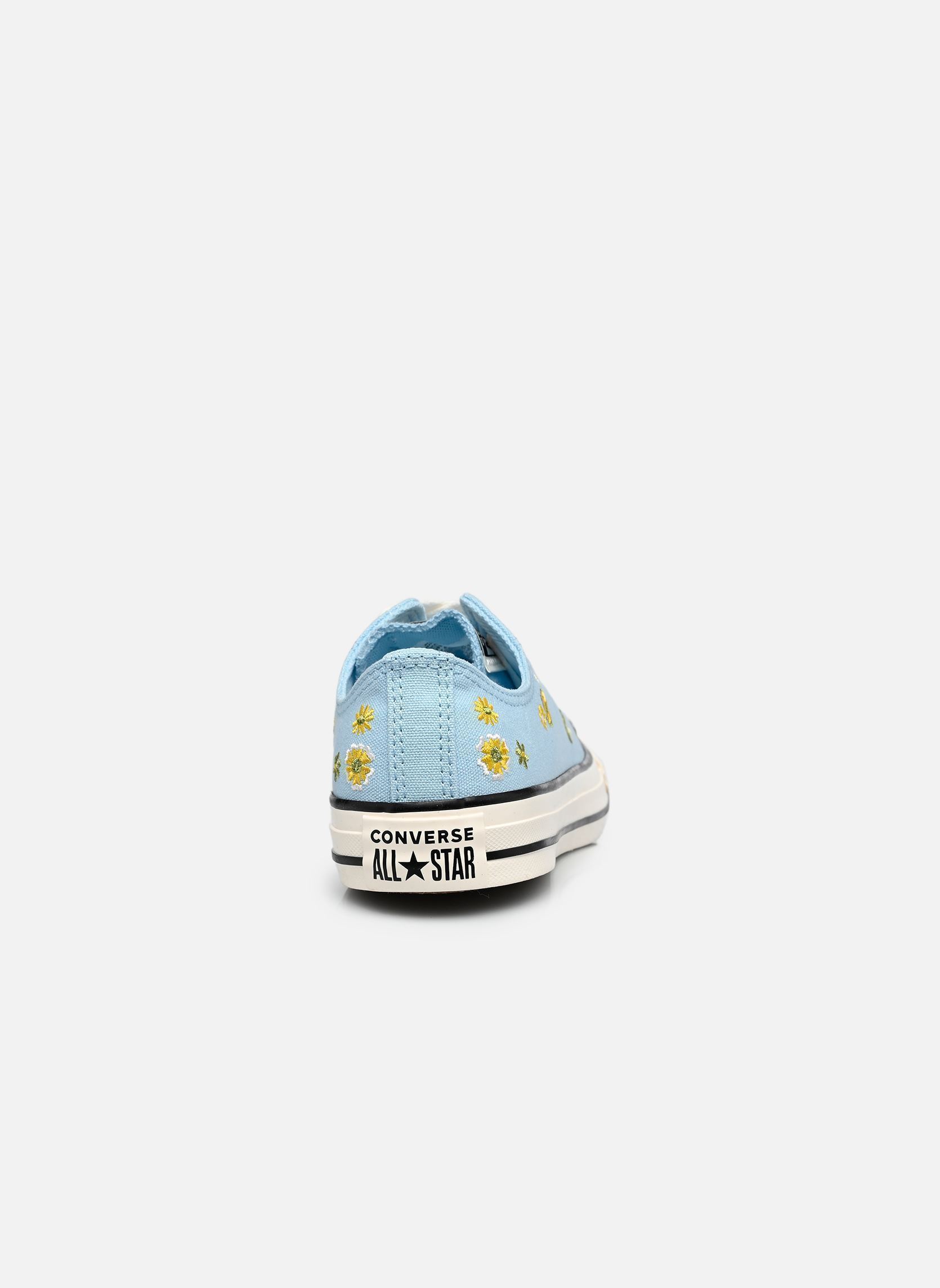 Leinen-Sneaker Chuck Taylor All Star Embroidered Floral damen blau Converse Leinen-Sneaker Chuck Taylor All Star Embroidered Floral damen blau CLEAR SKIES/BRIGHT OUTLOOK