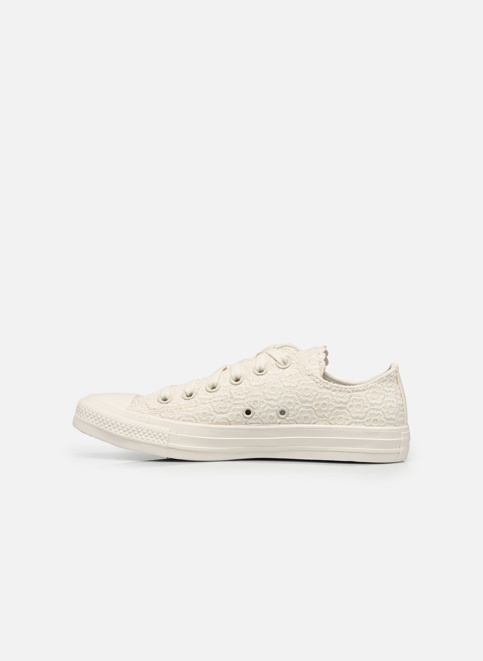 Baskets basses Converse Chuck Taylor All Star Crochet F femme beige Converse Baskets basses Converse Chuck Taylor All Star Crochet F femme beige EGRET/VINTAGE WHITE/EGRET